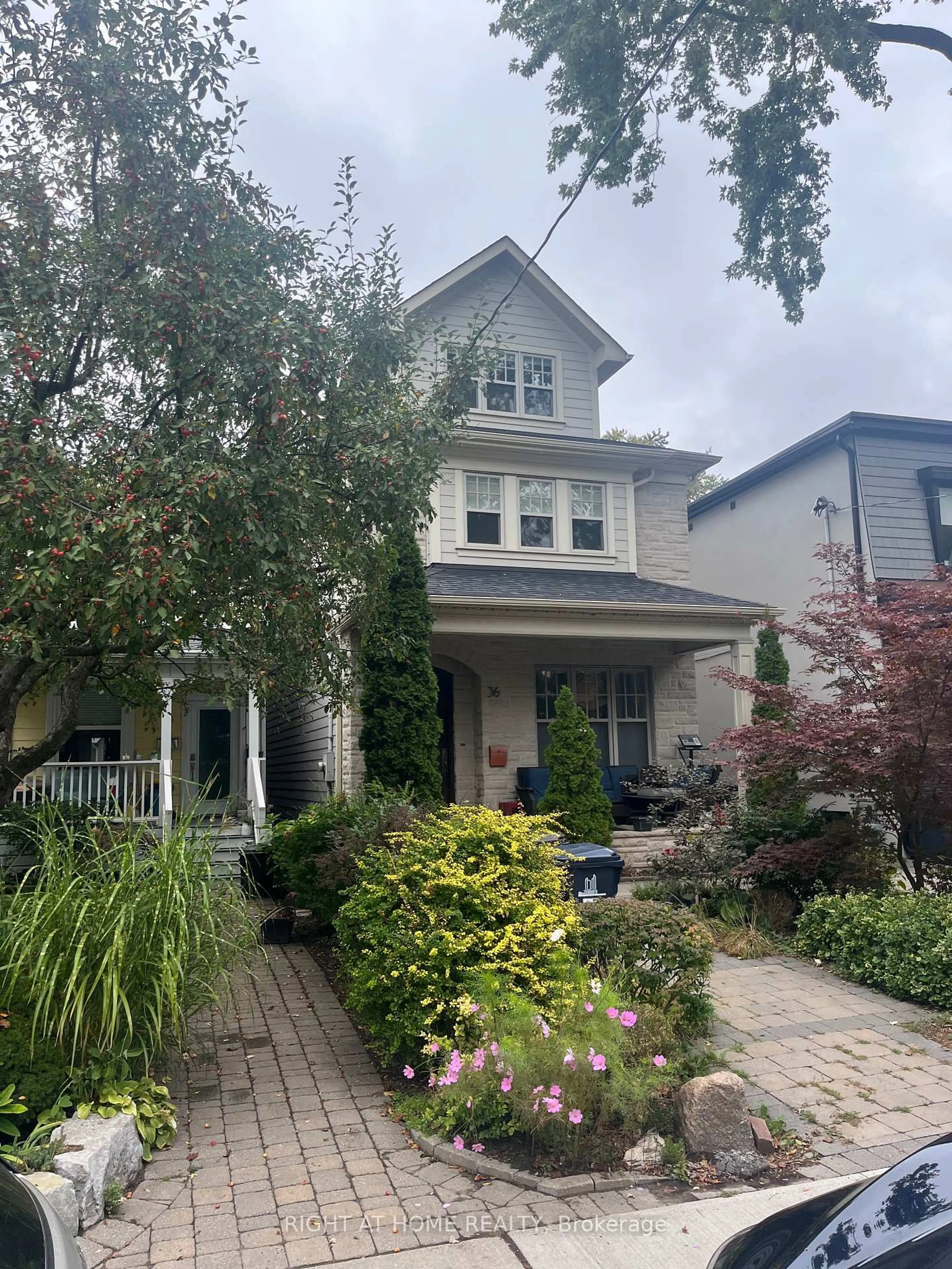 Home with brick exterior material, street for 36 Shudell Ave, Toronto Ontario M4J 1C7
