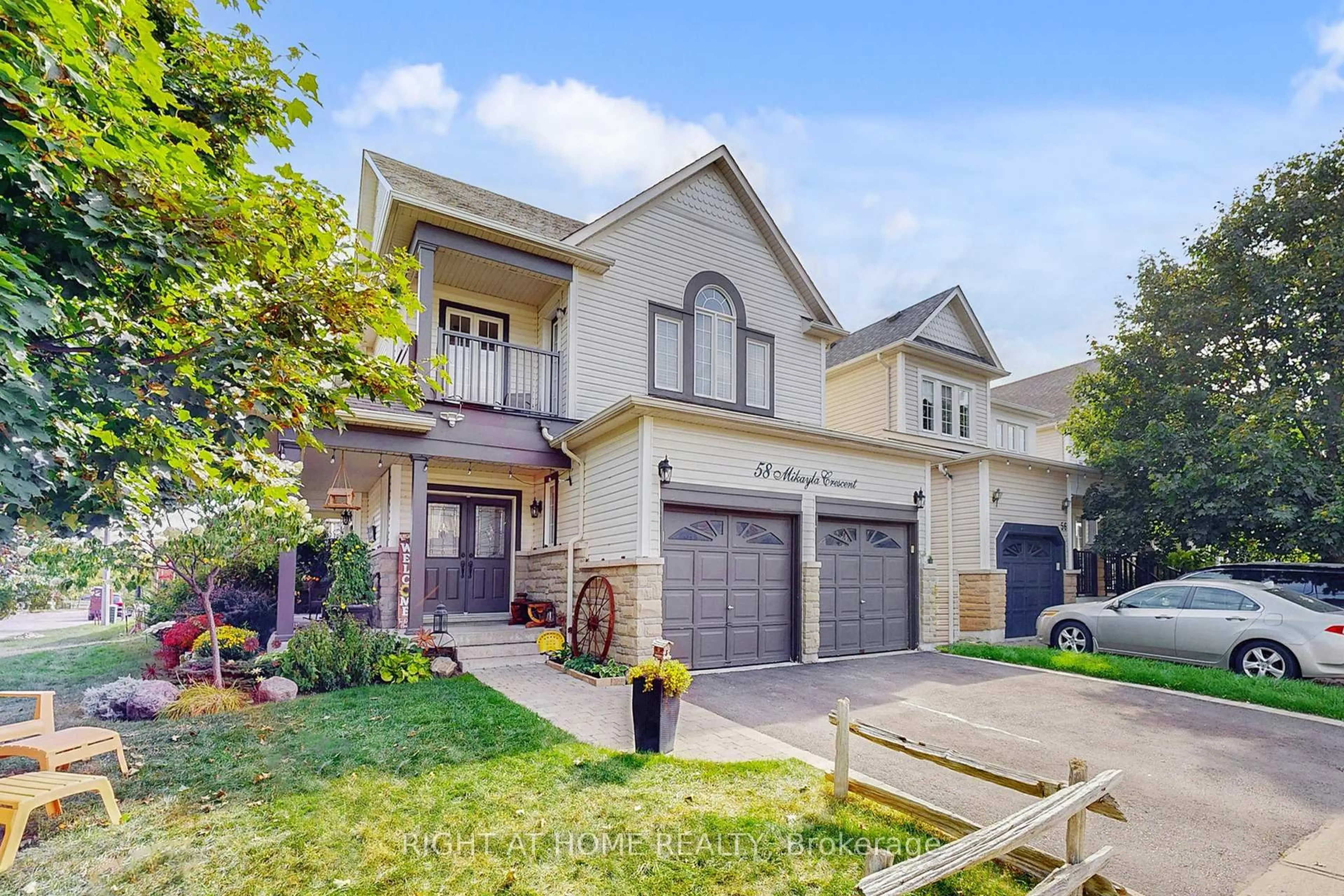 Home with brick exterior material, street for 58 Mikayla Cres, Whitby Ontario L1M 2H9