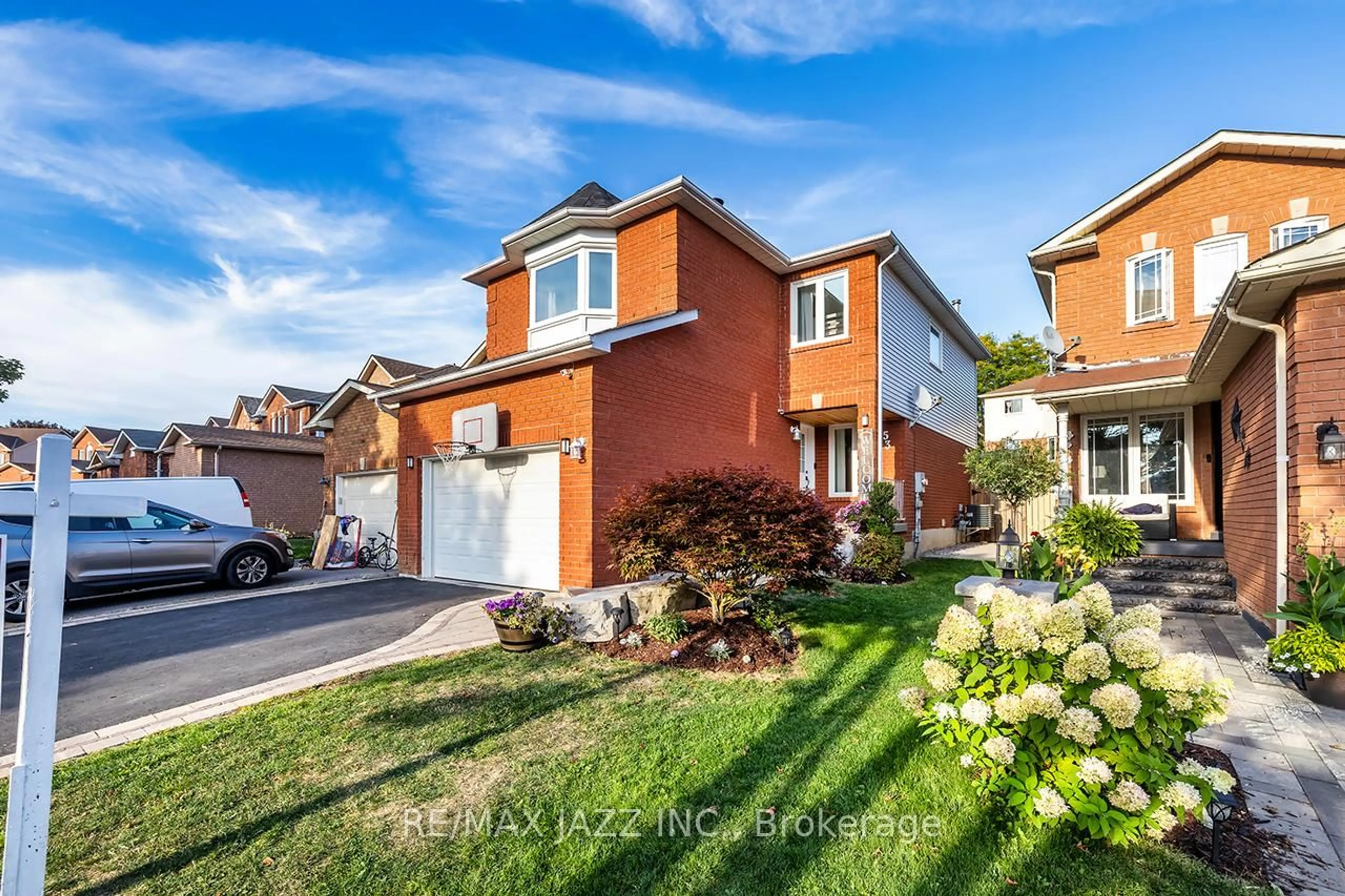 Home with brick exterior material, street for 53 Vail Meadows Cres, Clarington Ontario L1C 4T2