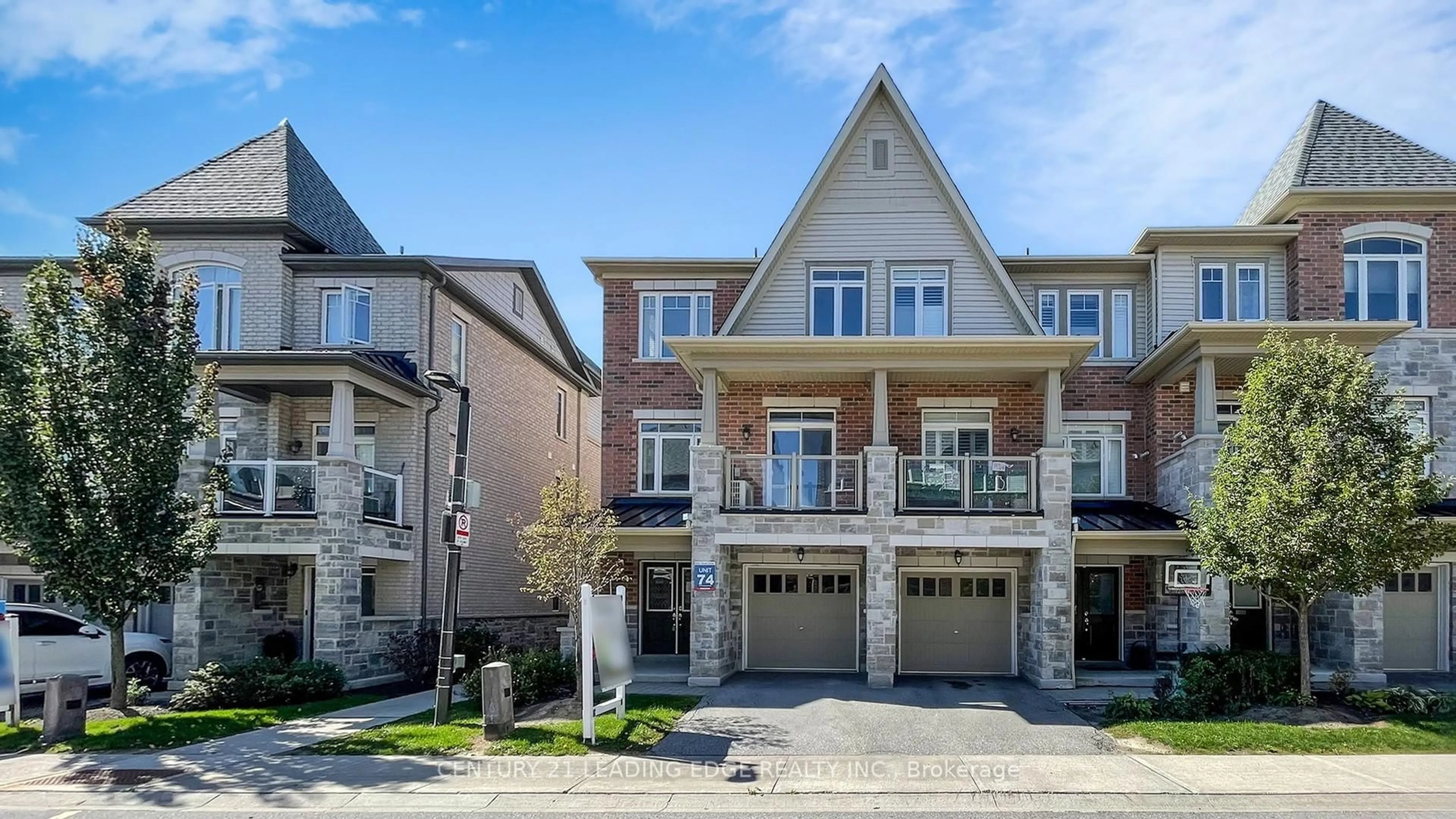 Home with brick exterior material, street for 2420 Nantucket Chse, Pickering Ontario L1X 0E4