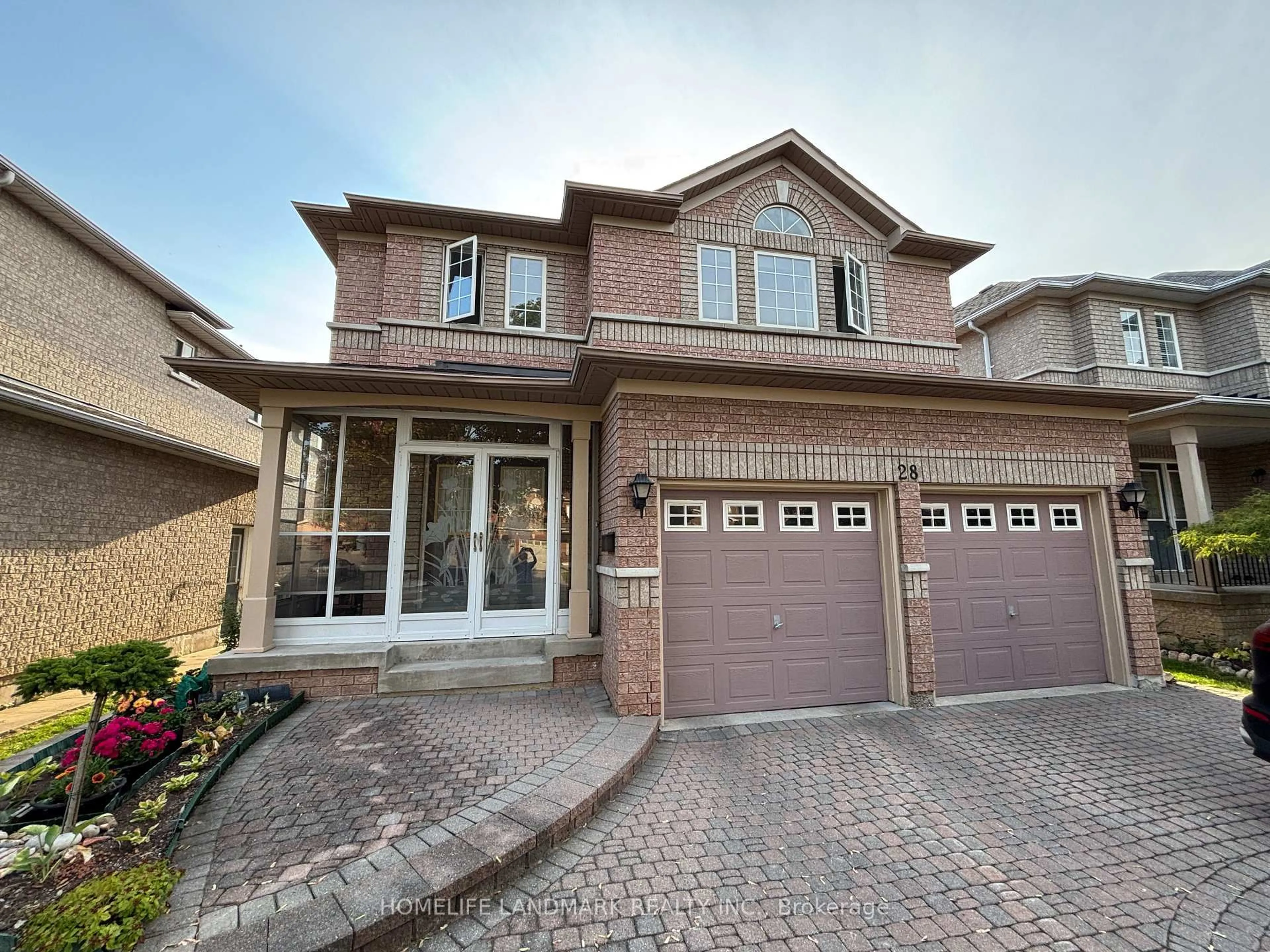 Home with brick exterior material, street for 28 Stonebridge Blvd, Toronto Ontario M1W 4A7