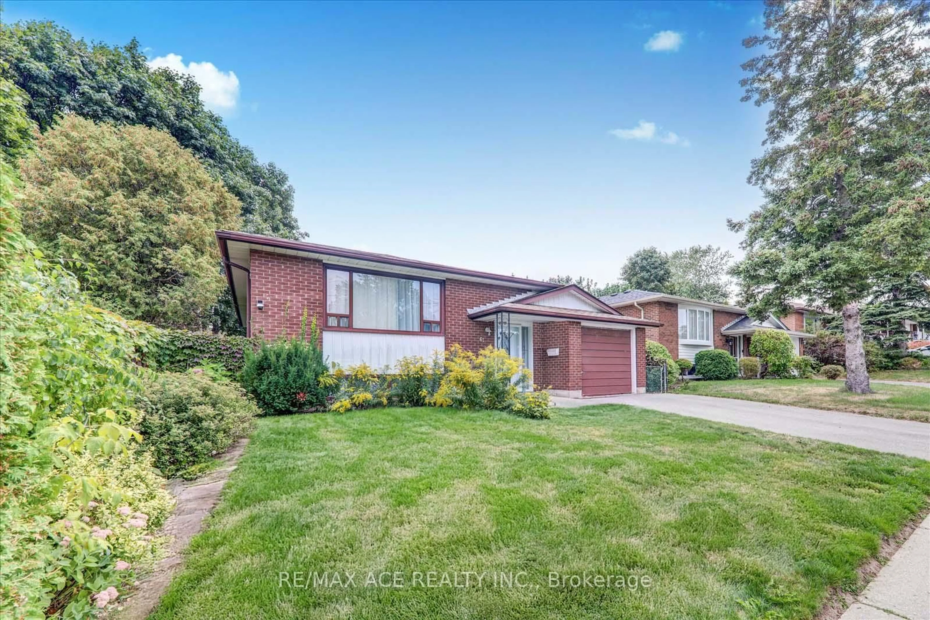 Home with brick exterior material, street for 61 Marcella St, Toronto Ontario M1G 1K9