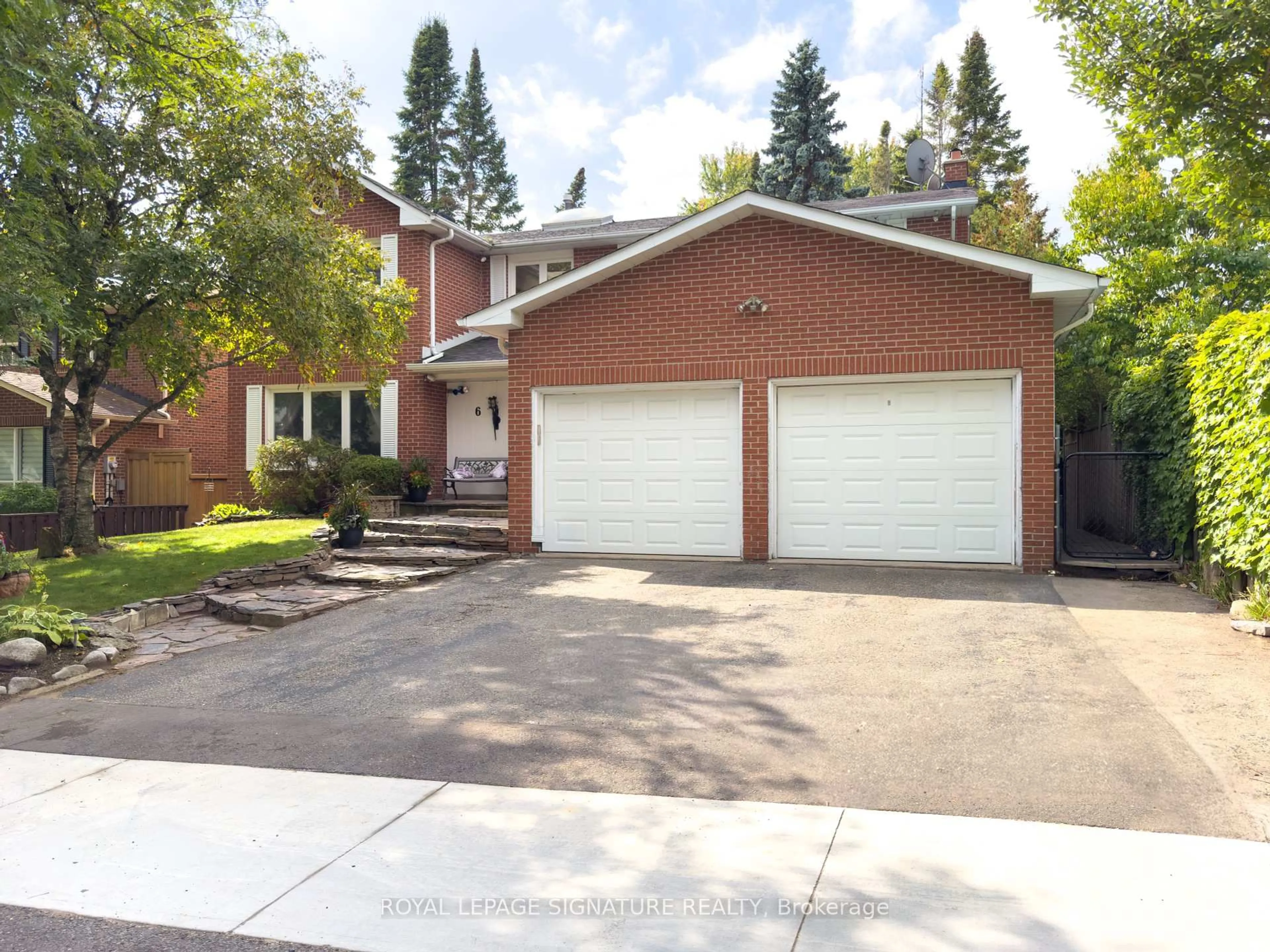 Home with brick exterior material, street for 6 Satchell Blvd, Toronto Ontario M1C 3B4