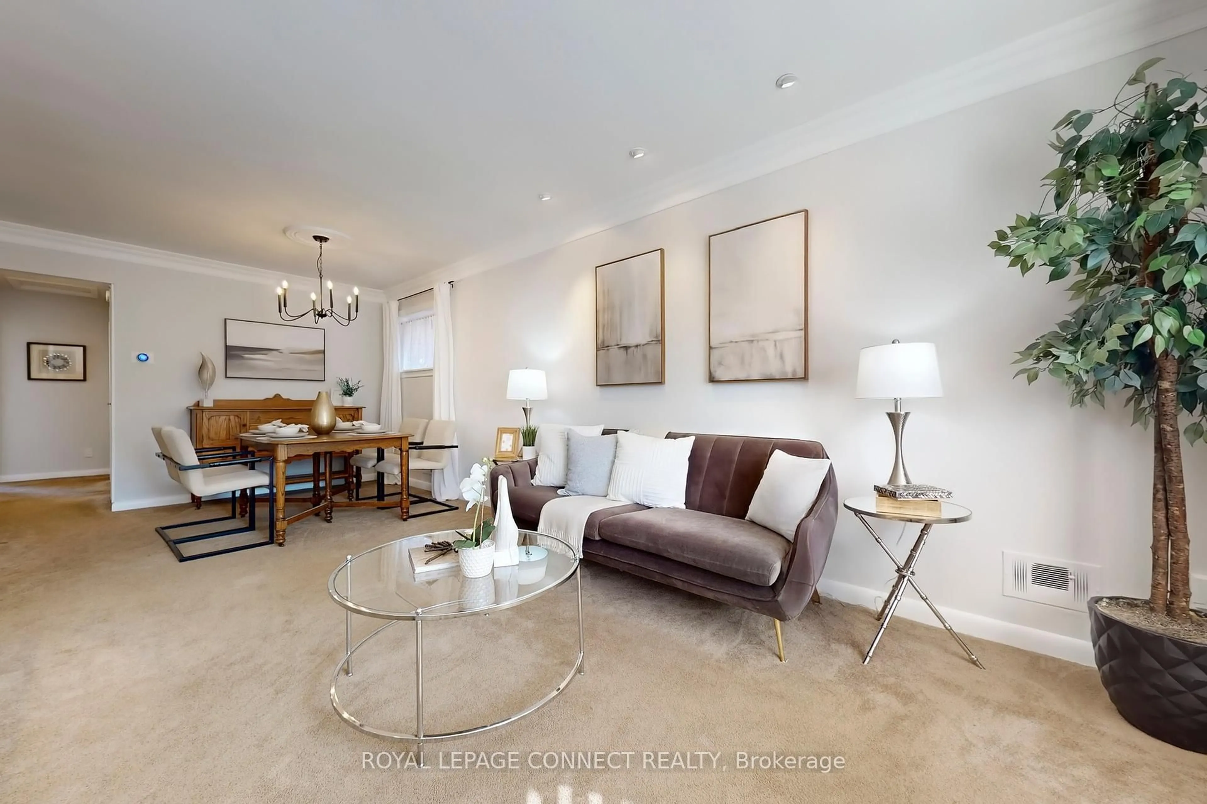 Living room with furniture, unknown for 12 Penworth Rd, Toronto Ontario M1R 4P3