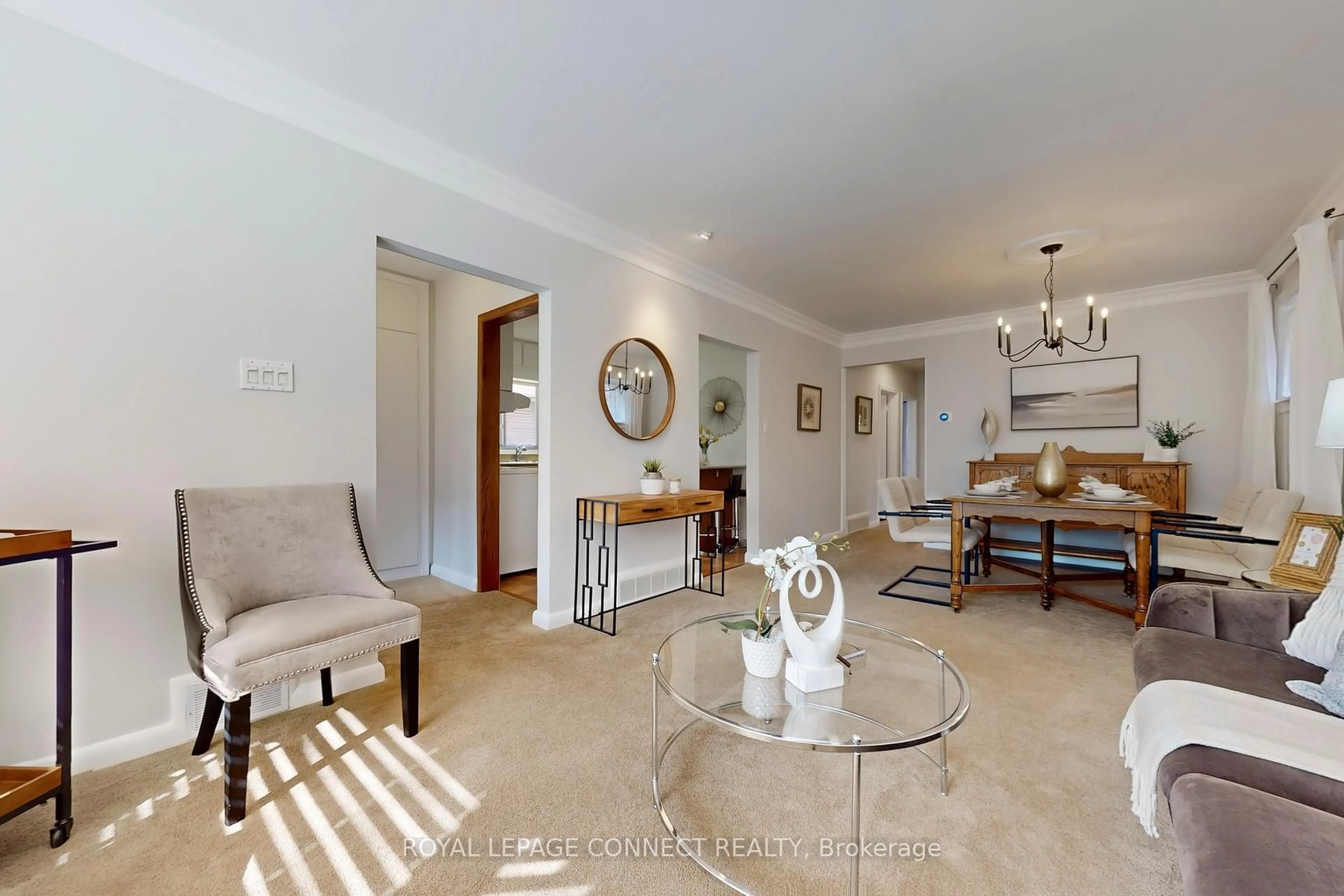 Living room with furniture, unknown for 12 Penworth Rd, Toronto Ontario M1R 4P3