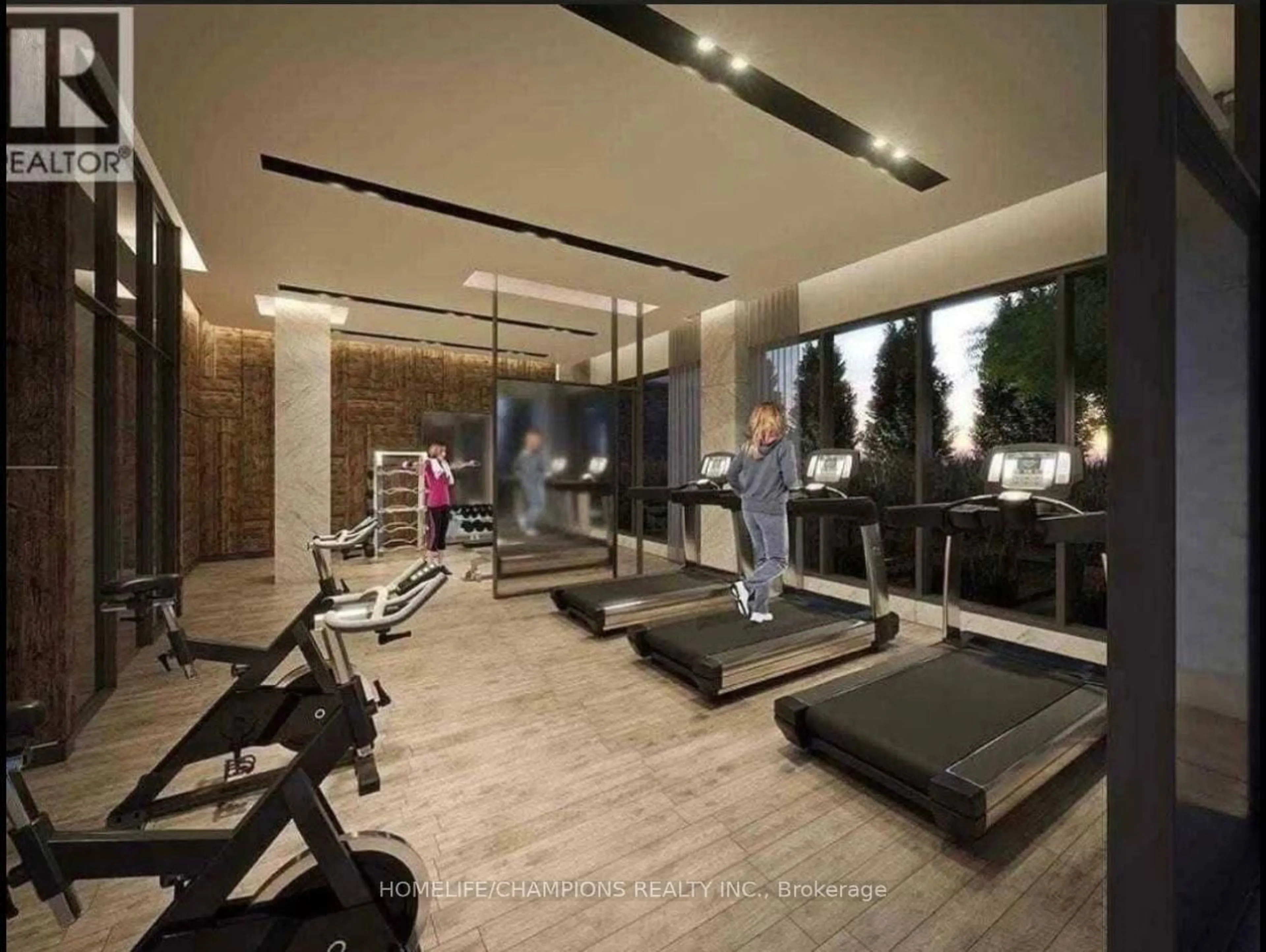 Gym or fitness room for 1480 Bayly St #1610, Pickering Ontario L1W 0C2