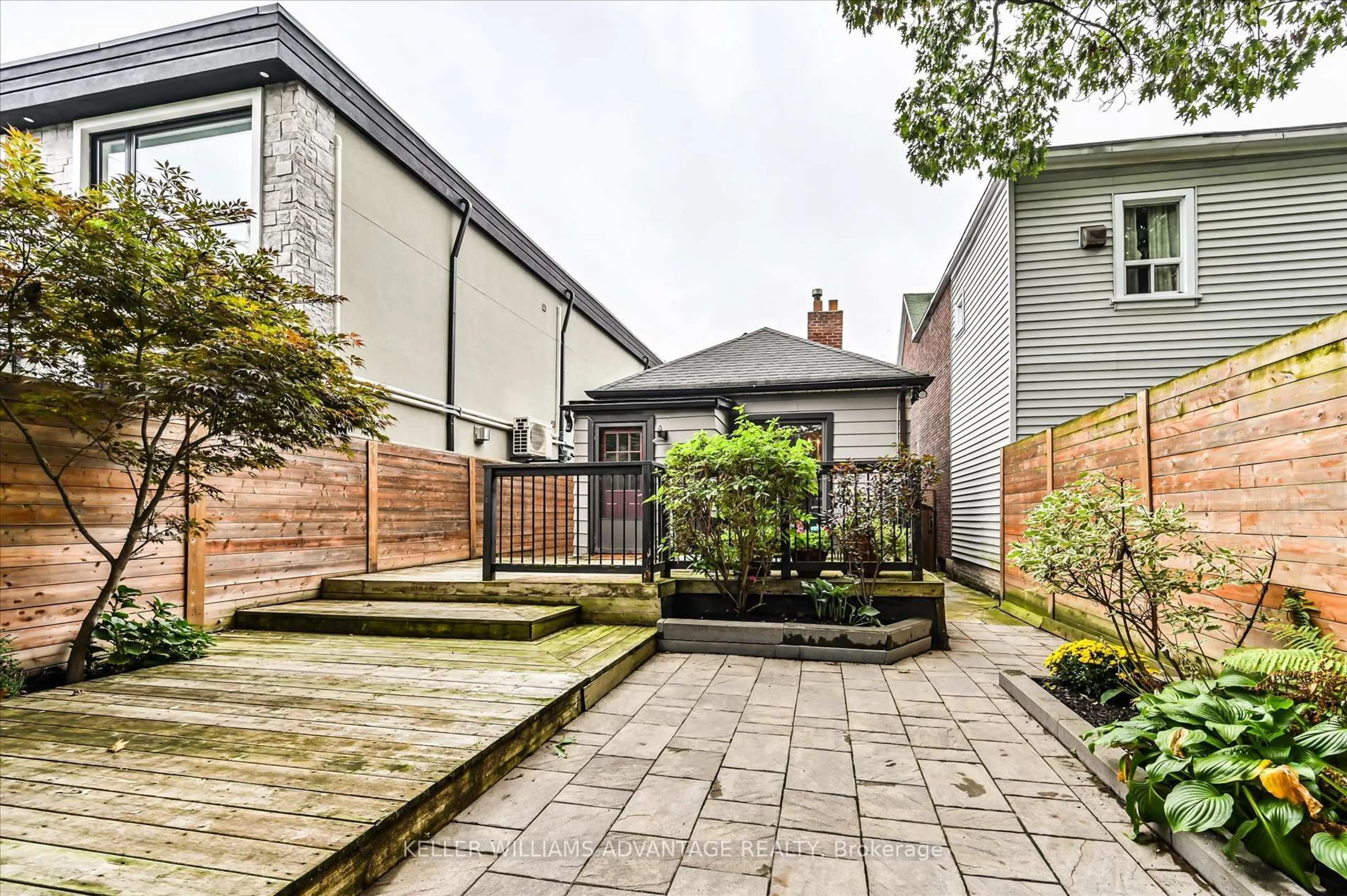 Patio, street for 328 Cedarvale Ave, Toronto Ontario M4C 4K4