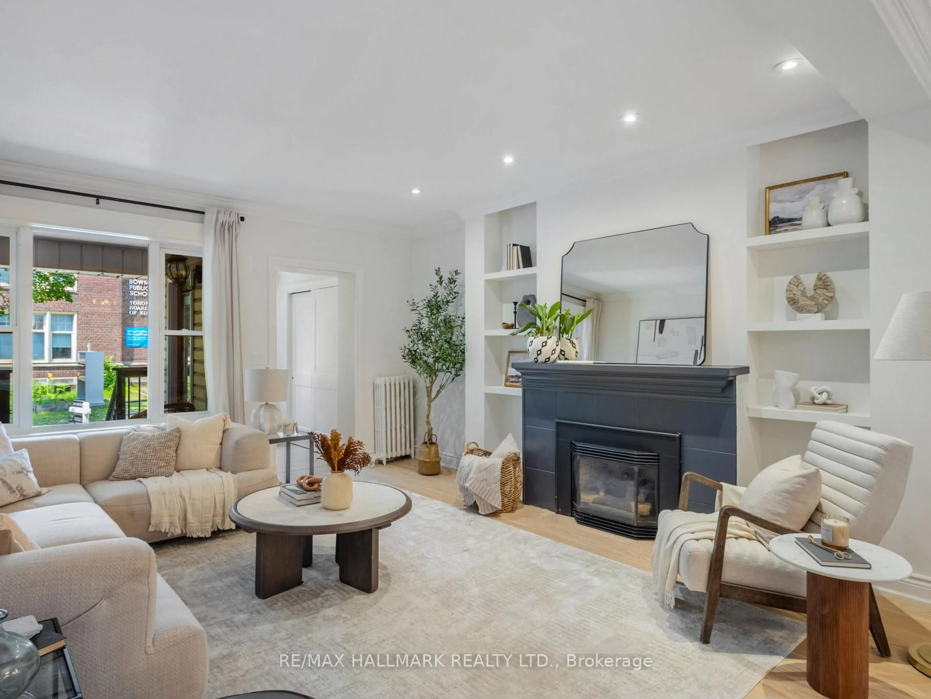 Living room with furniture, unknown for 97 Bowmore Rd, Toronto Ontario M4L 3J1