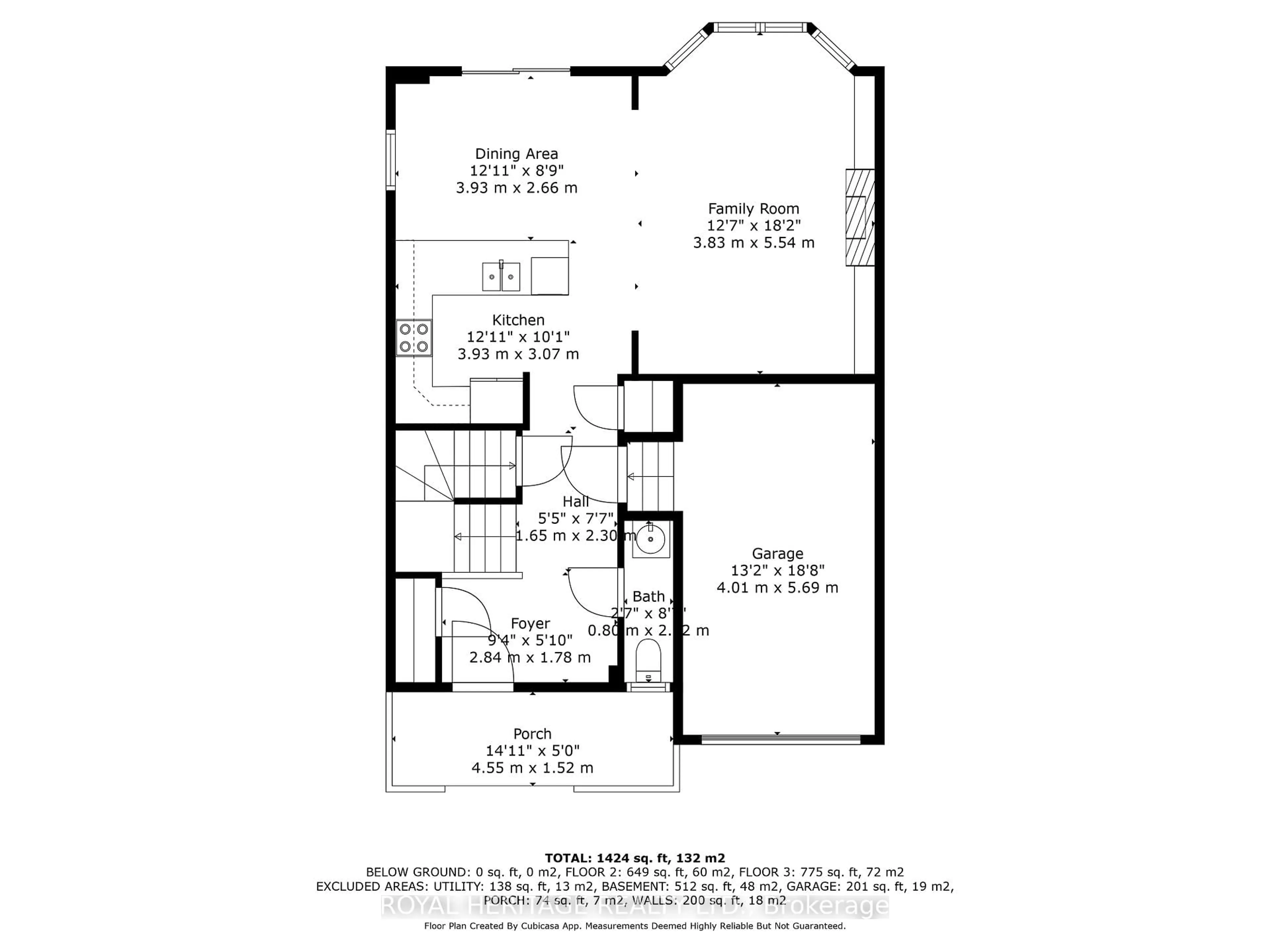 Floor plan for 86 Northglen Blvd, Clarington Ontario L1C 0R2