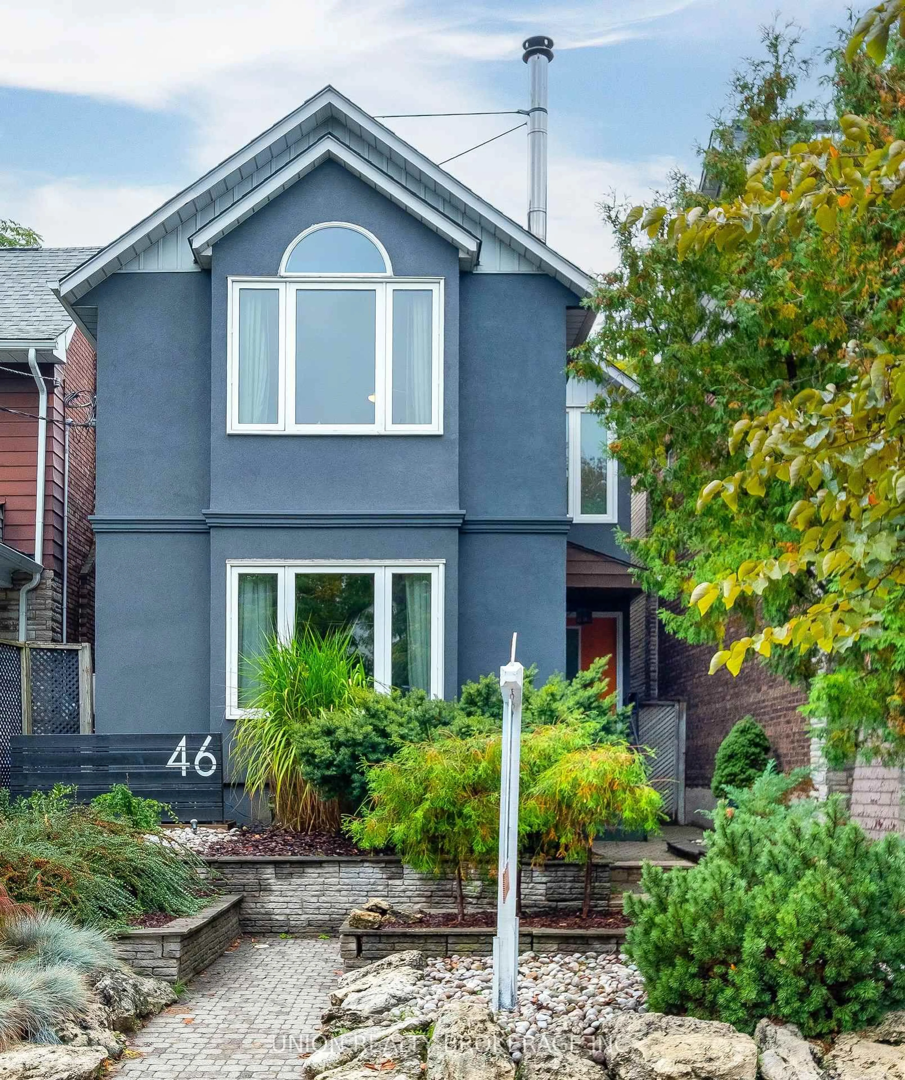 Home with brick exterior material, street for 46 Hunter St, Toronto Ontario M4J 1C2