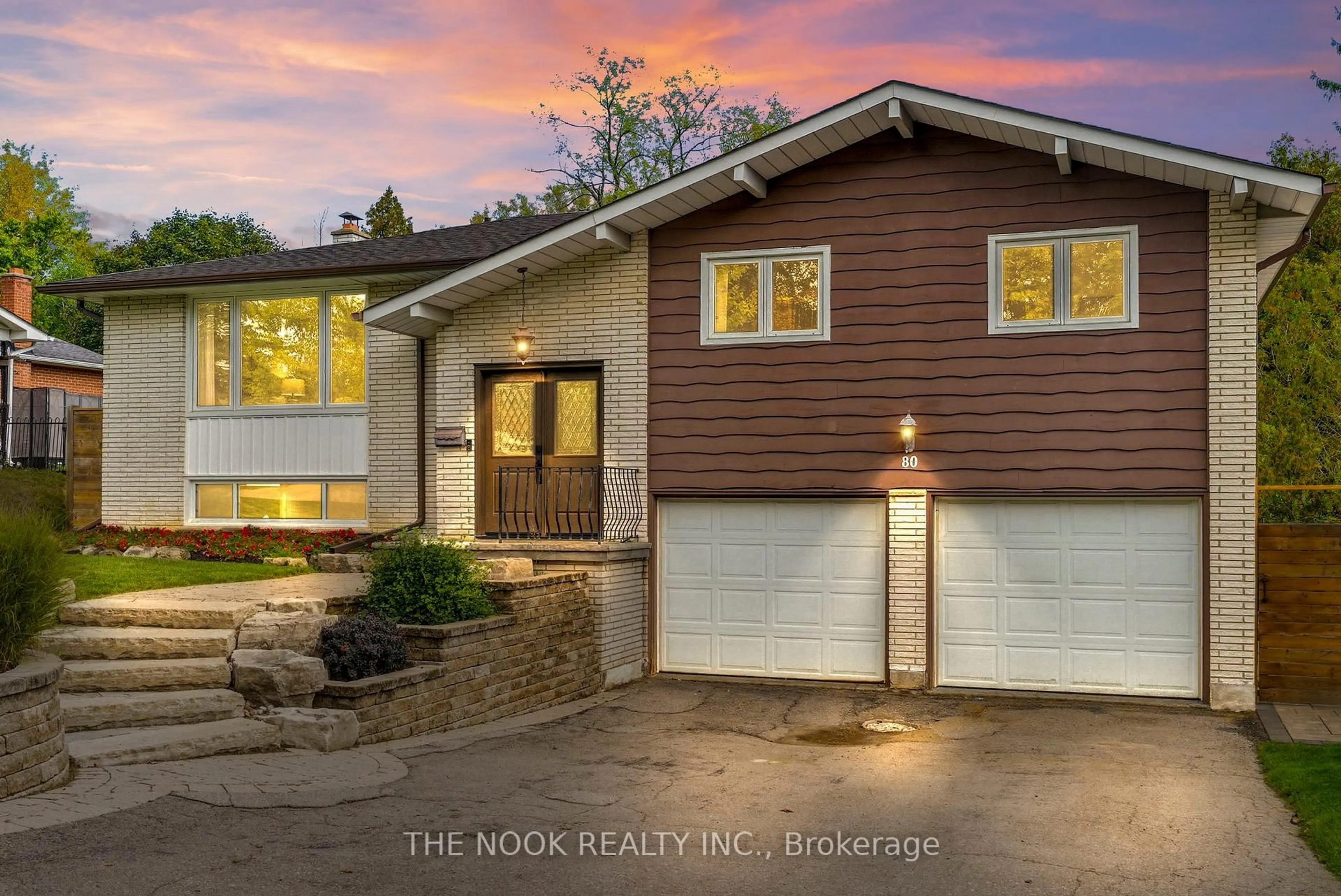 Home with vinyl exterior material, water/lake/river/ocean view for 80 Marica Ave, Oshawa Ontario L1G 3G8