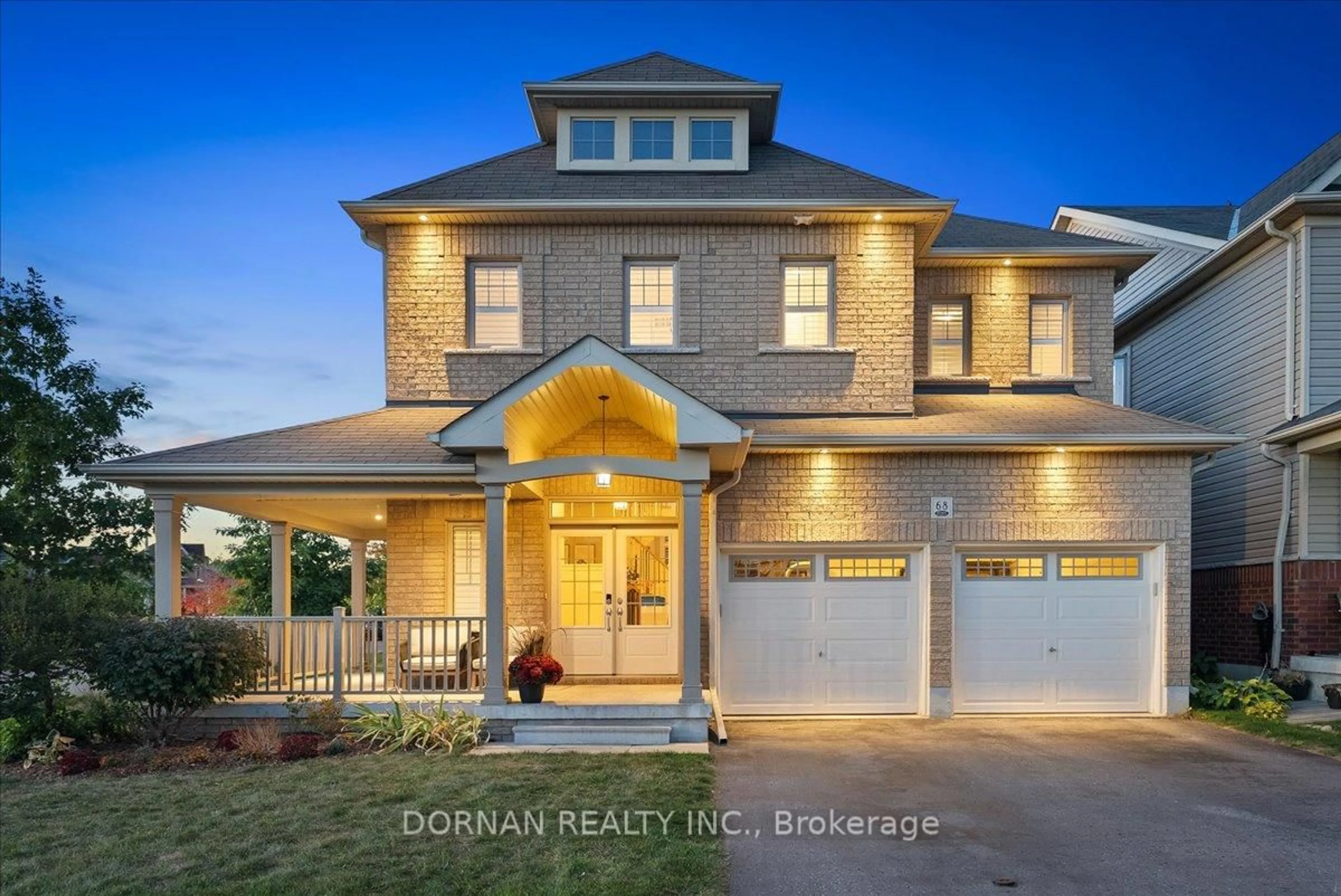 Home with brick exterior material, unknown for 68 Harvey Jones Ave, Clarington Ontario L1C 0L9