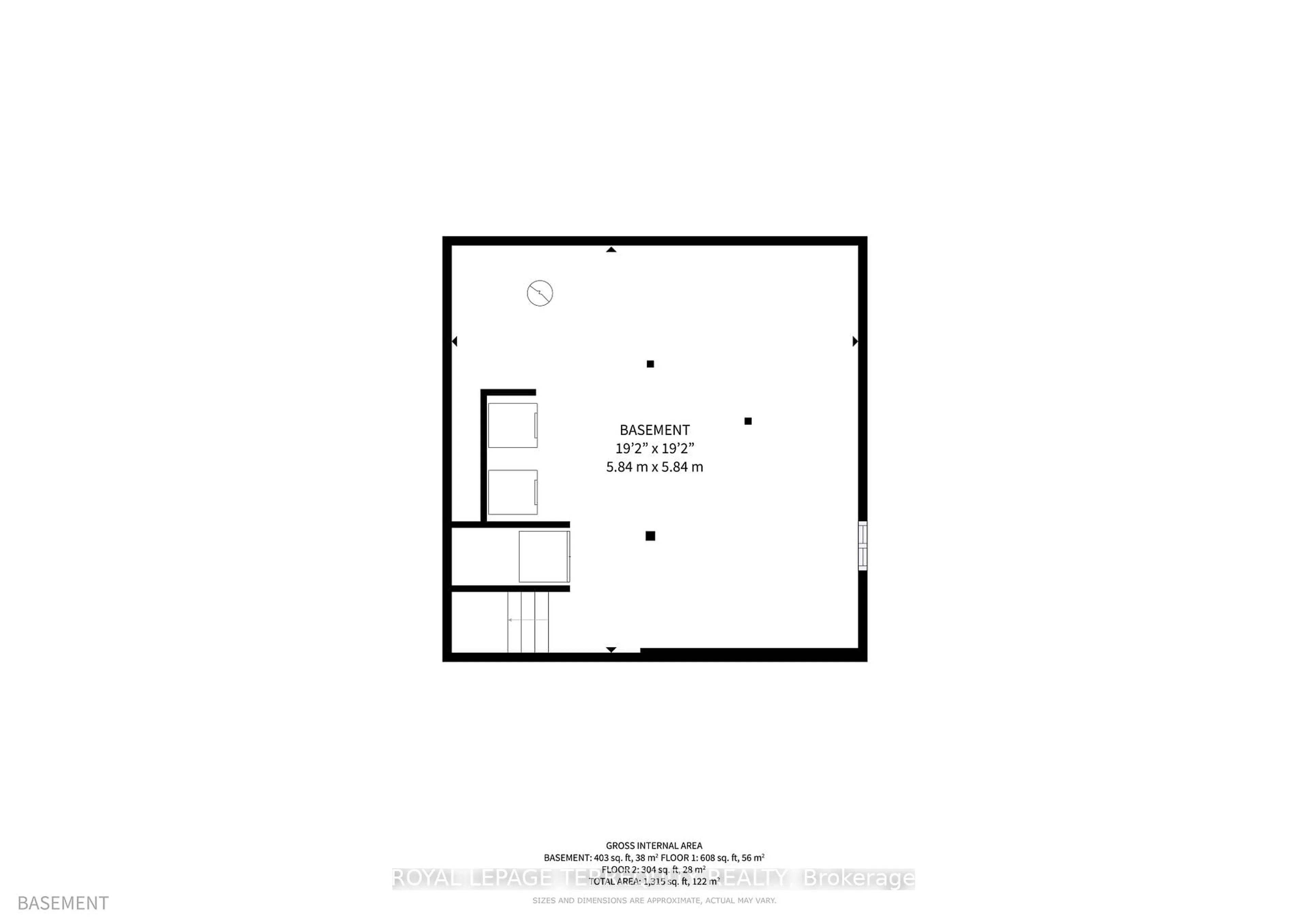 Floor plan for 104 Park Rd, Oshawa Ontario L1J 4G9