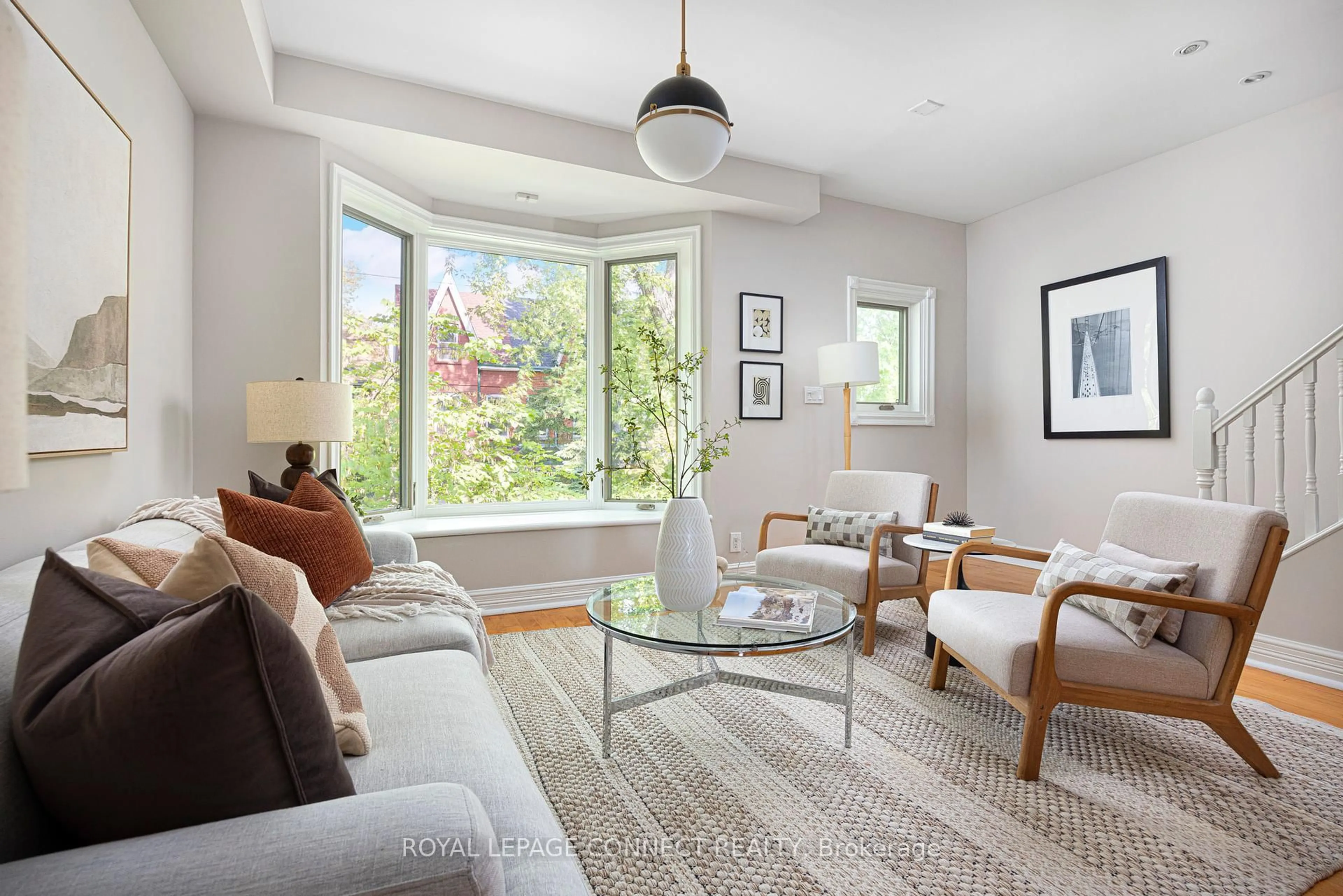 Living room with furniture, unknown for 73 First Ave, Toronto Ontario M4M 1W7