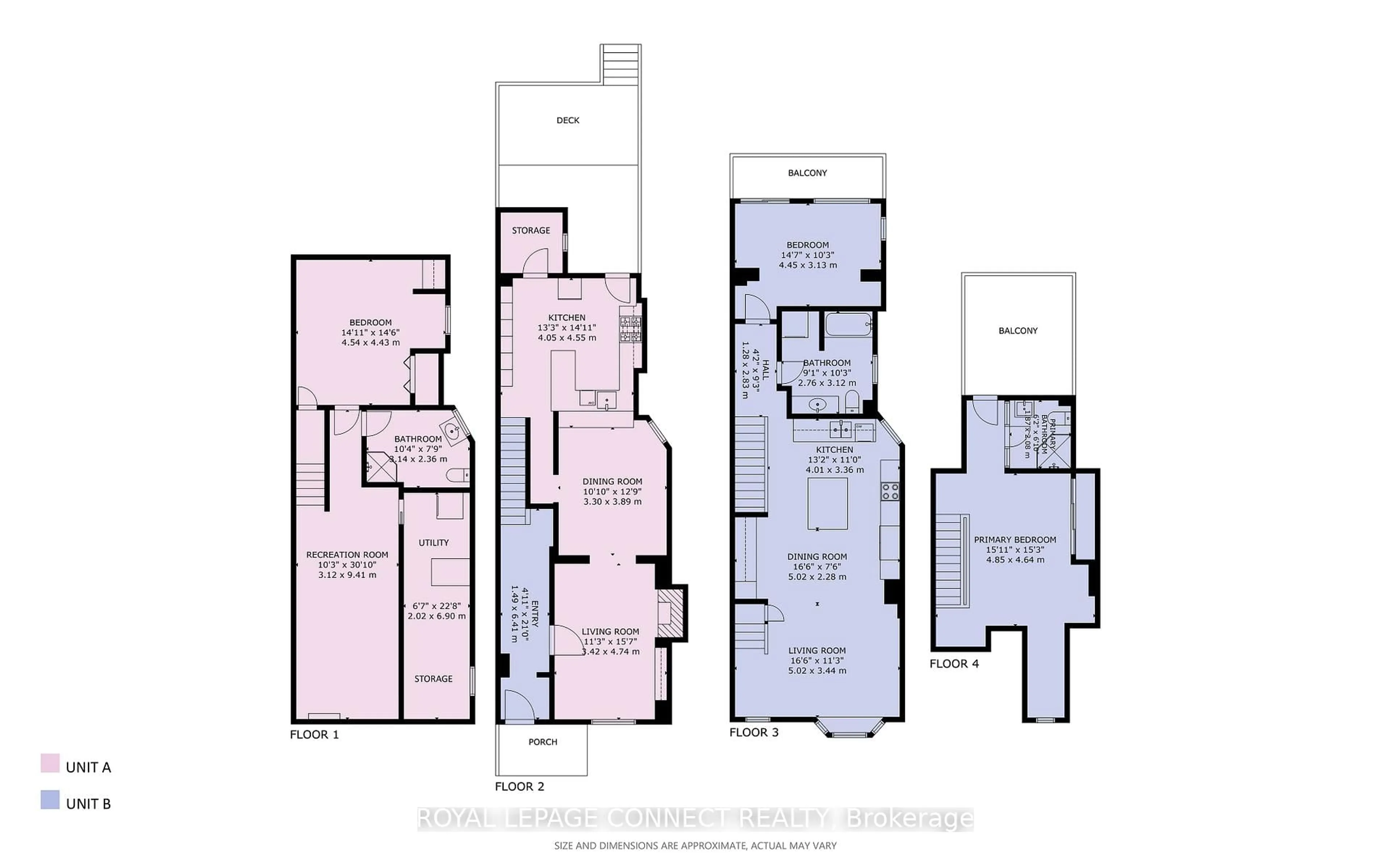 Floor plan for 73 First Ave, Toronto Ontario M4M 1W7