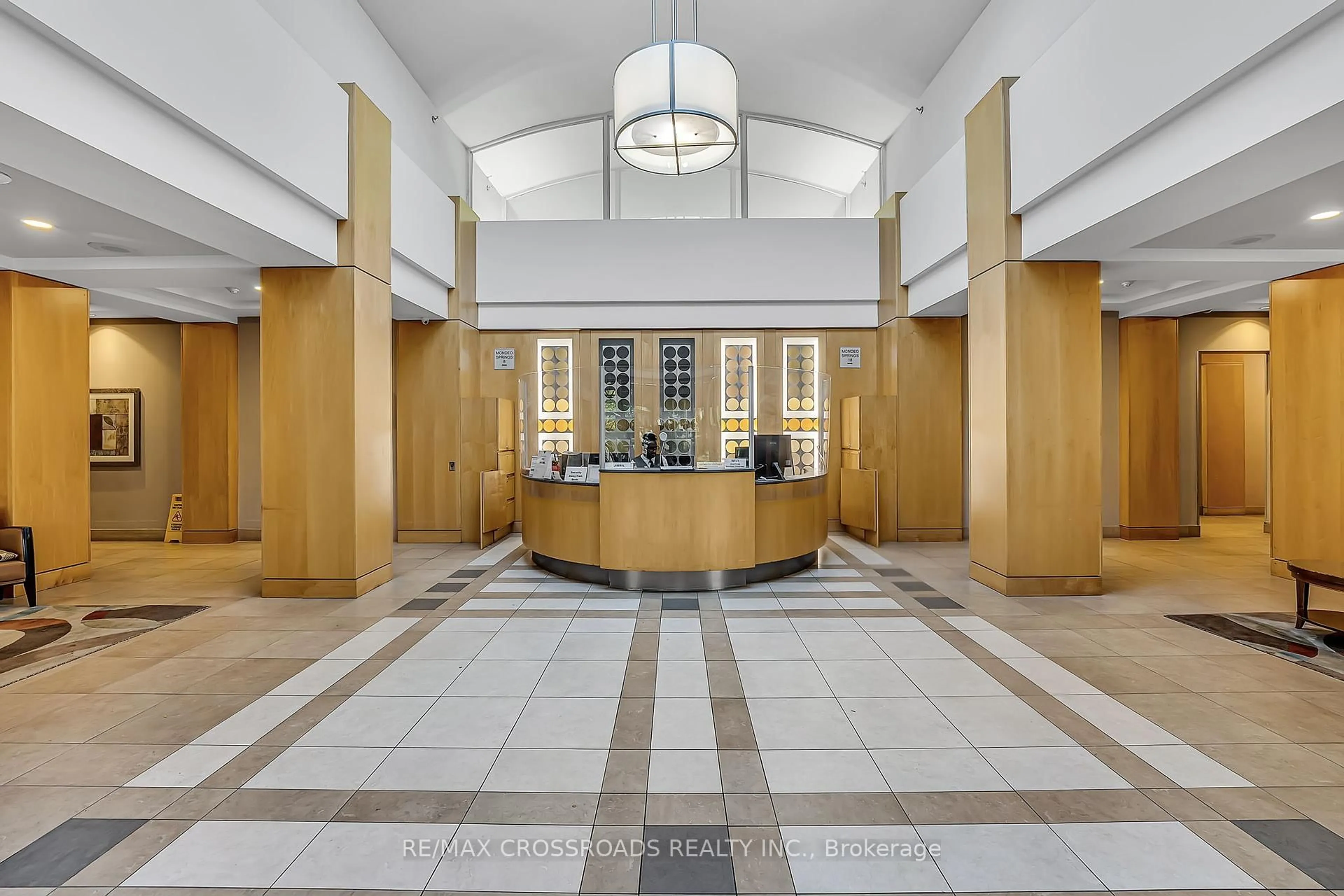 Lobby for 8 Mondeo Dr #1307, Toronto Ontario M1P 5C7