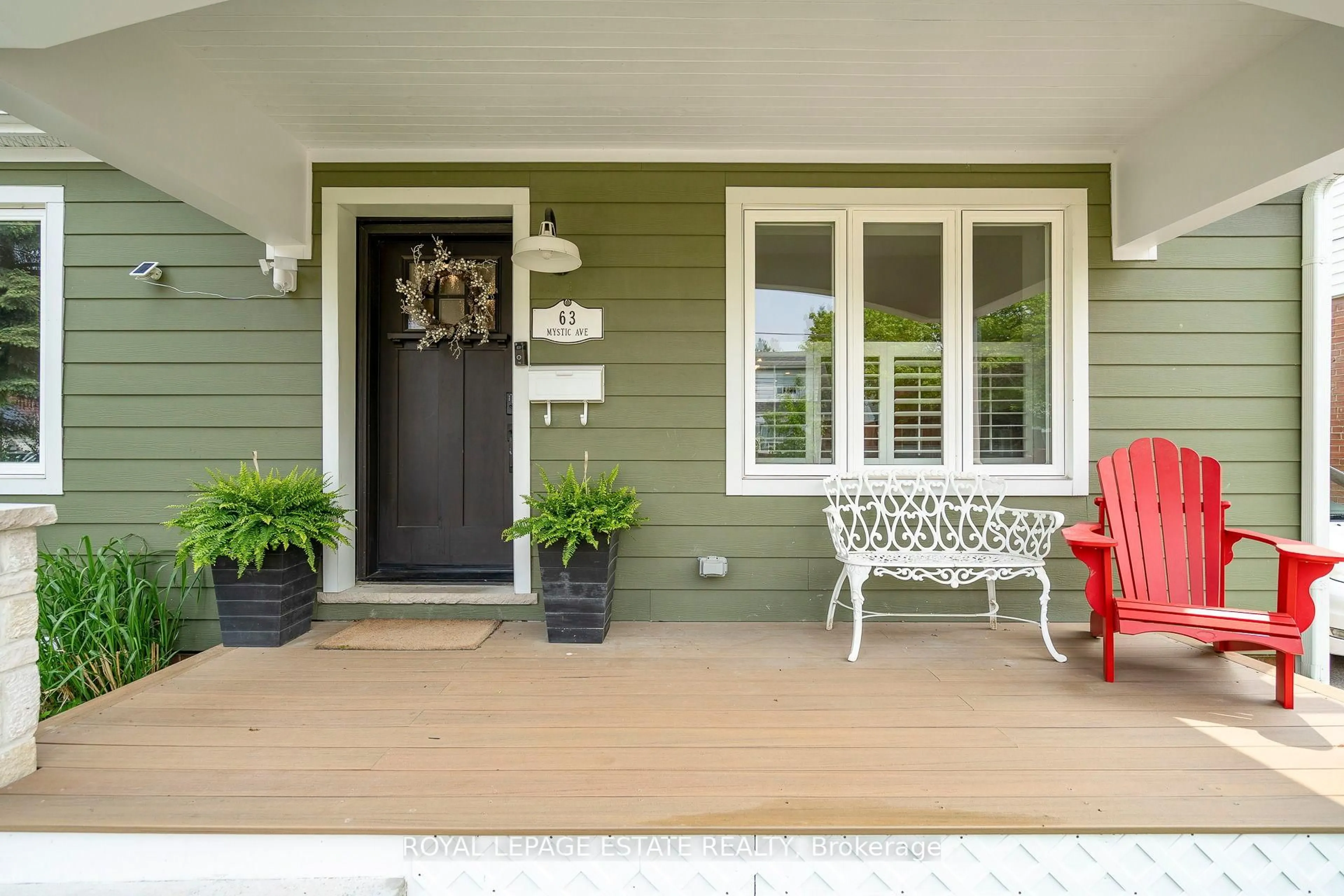 Home with vinyl exterior material, street for 63 Mystic Ave, Toronto Ontario M1L 4H1