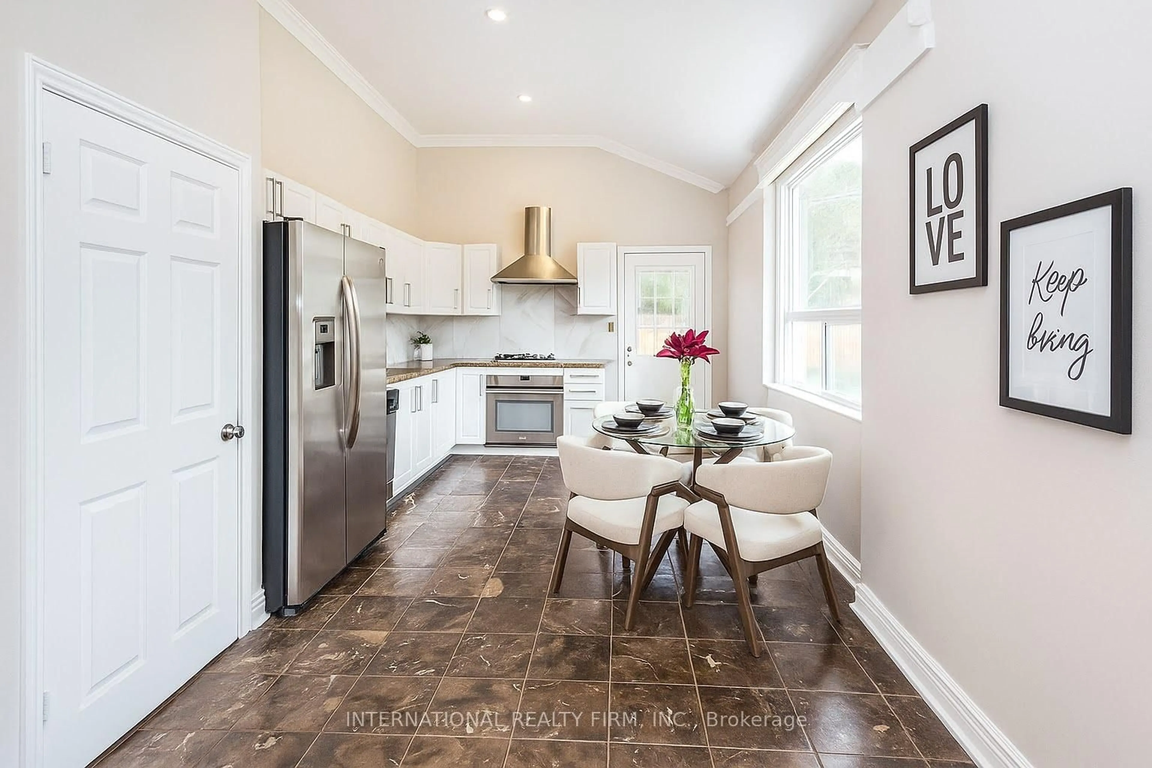 Open concept kitchen, ceramic/tile floor for 9 Benshire Dr, Toronto Ontario M1H 1M1