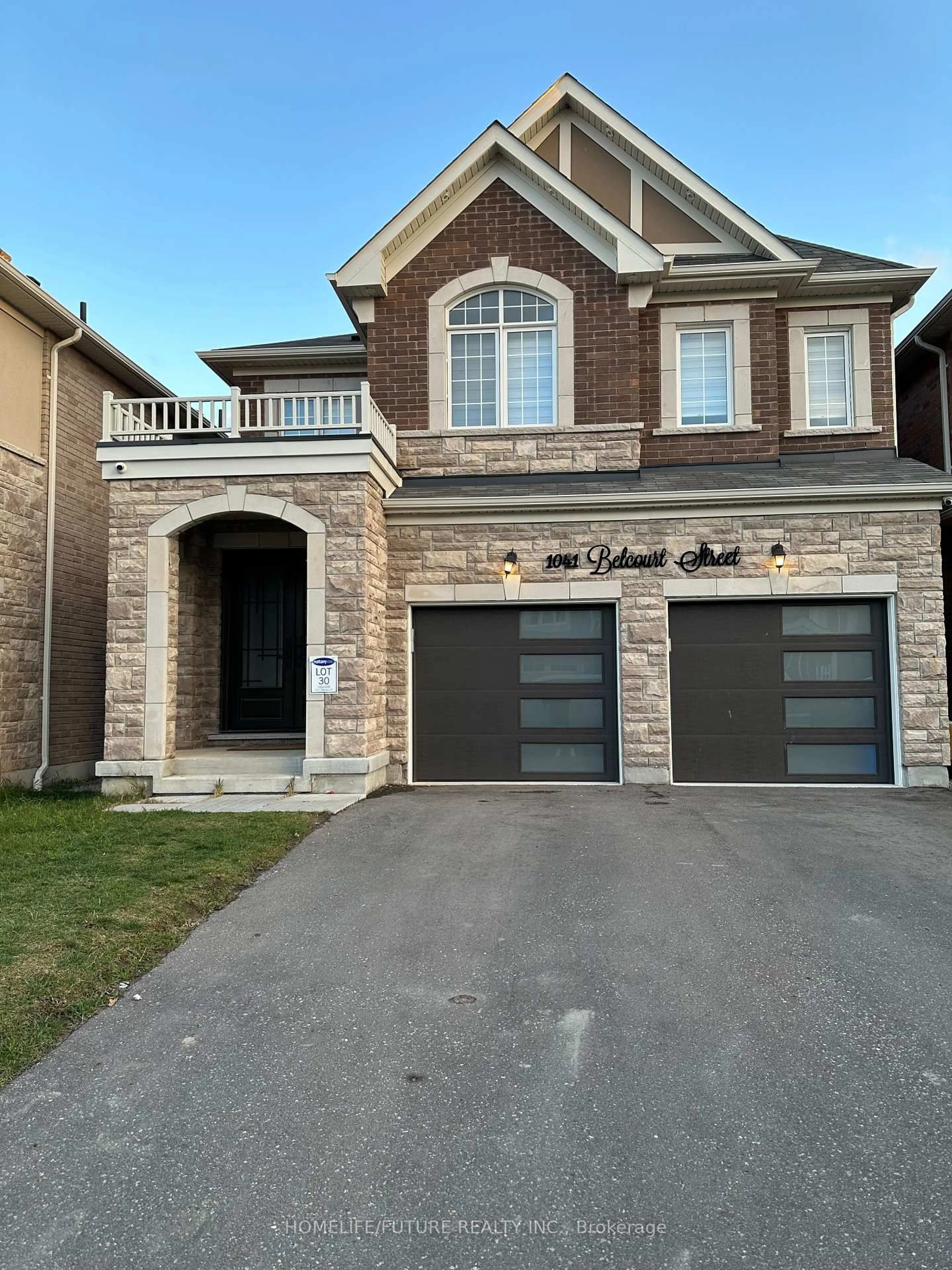 Home with brick exterior material, street for 1041 Belcourt St, Pickering Ontario L1X 2R2