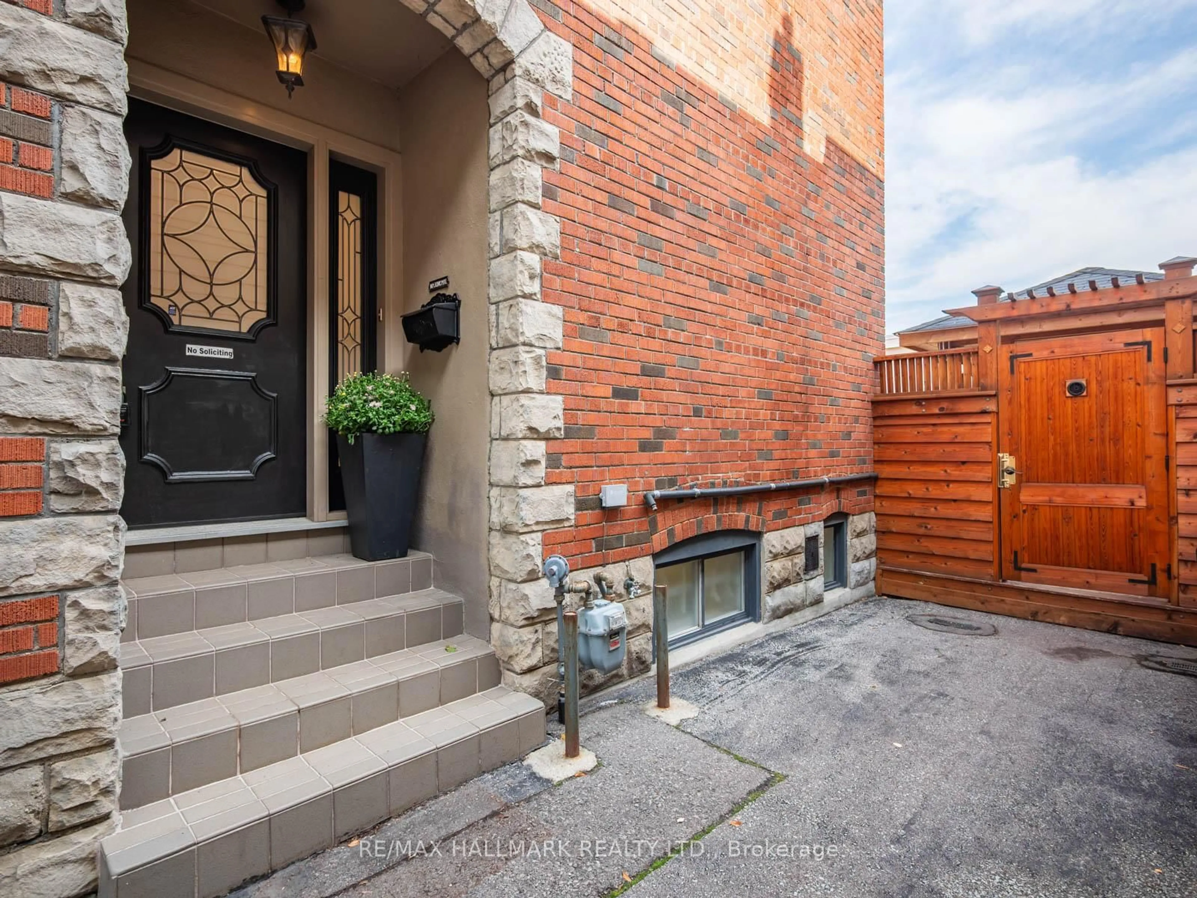 Home with brick exterior material, street for 839 Carlaw Ave, Toronto Ontario M4K 3L1