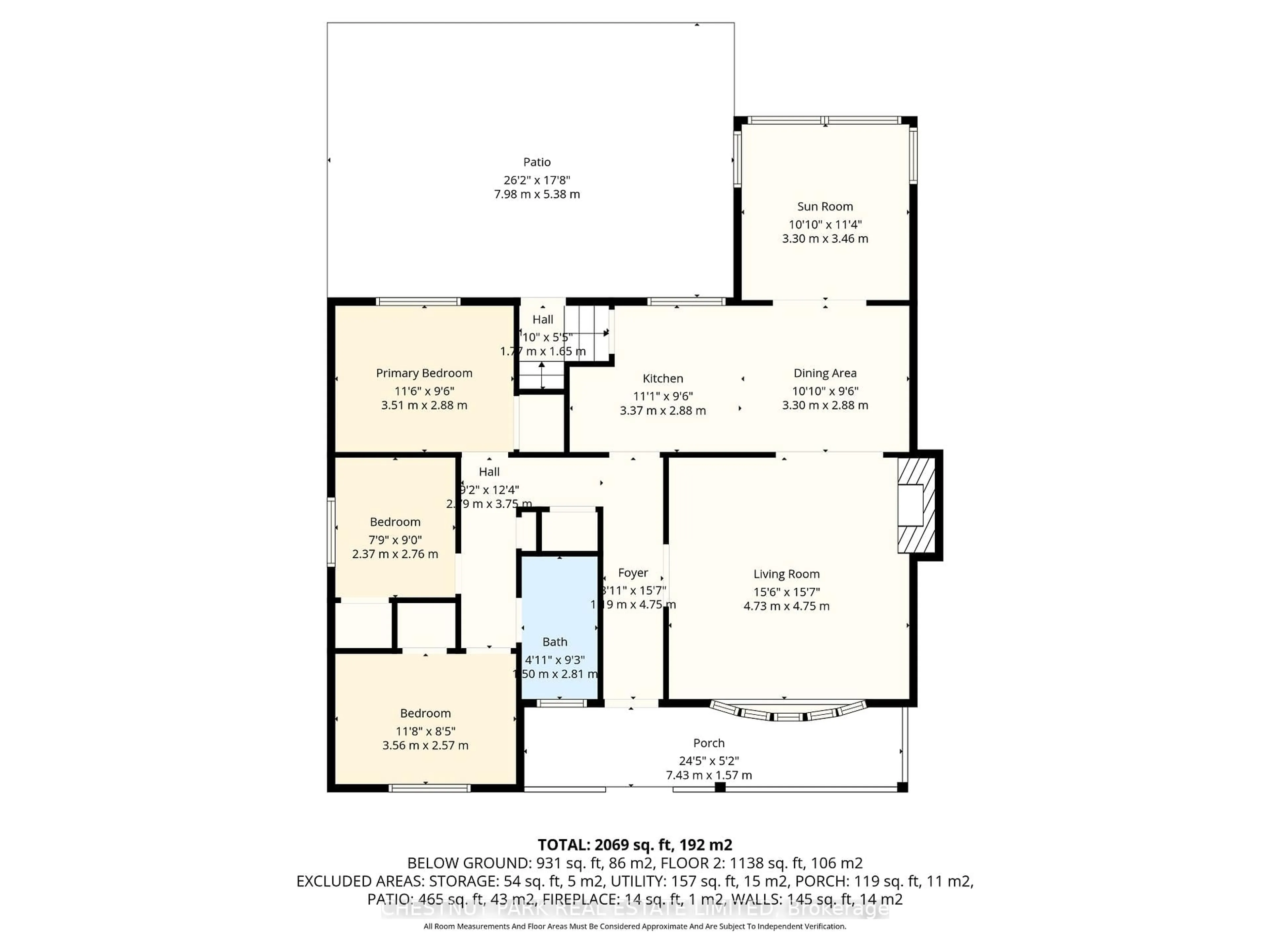 Floor plan for 464 Balsam St, Scugog Ontario L9L 1M6