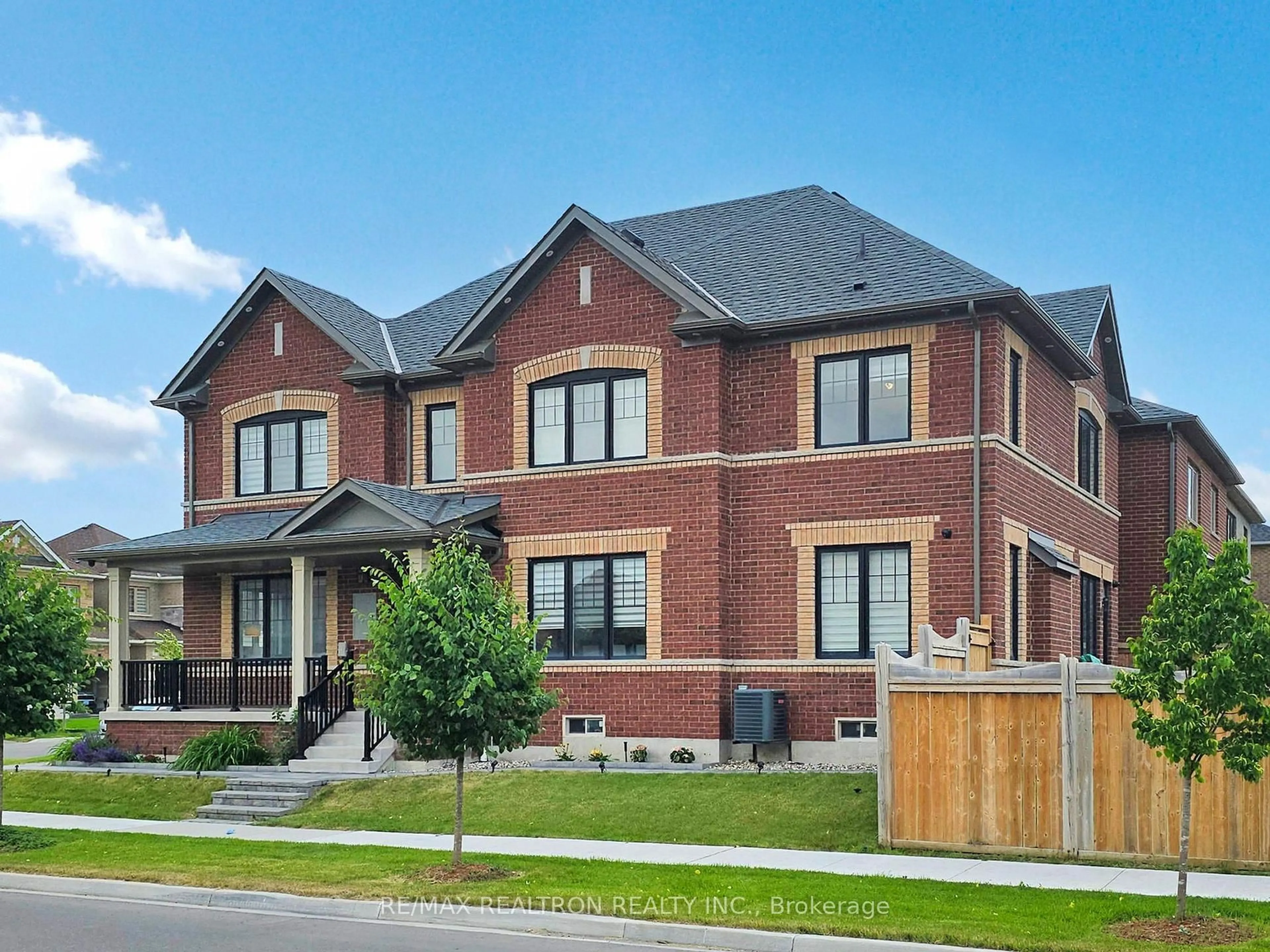 Home with brick exterior material, street for 2 Auckland Dr, Whitby Ontario L1P 0G6