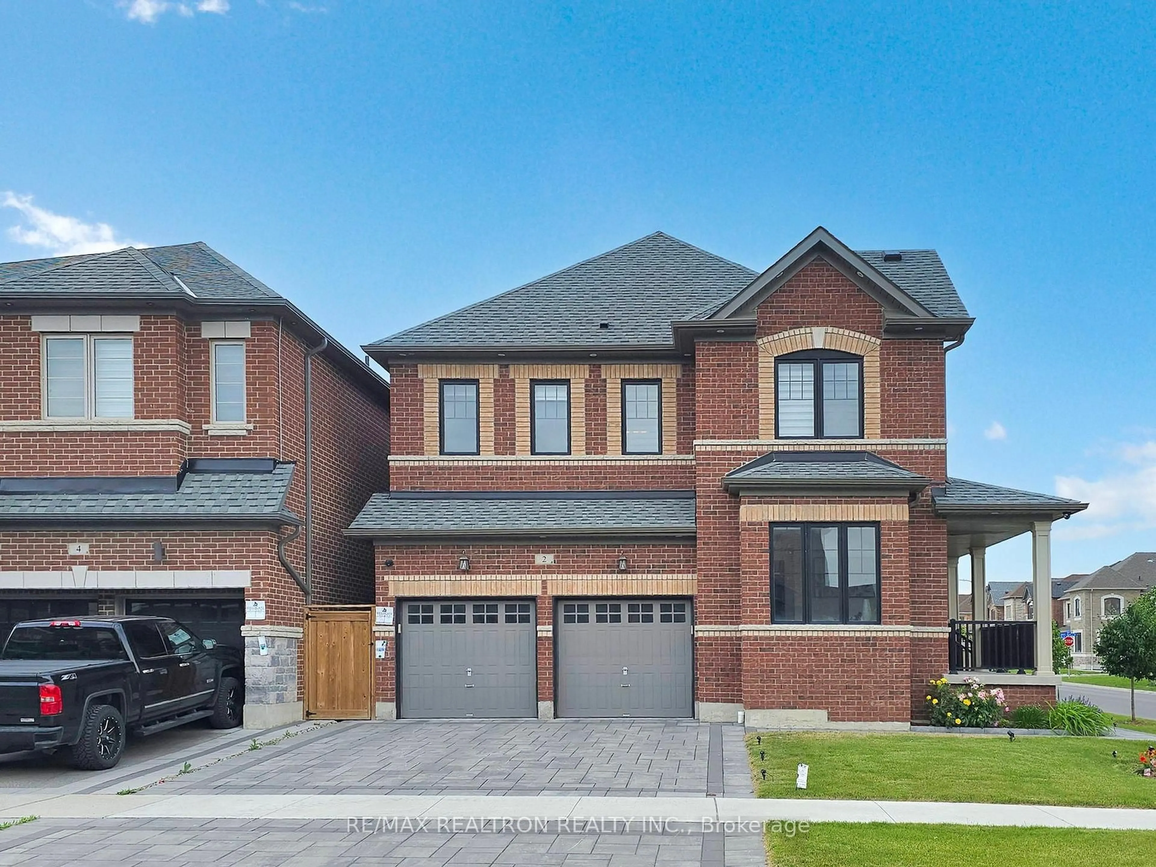 Home with brick exterior material, street for 2 Auckland Dr, Whitby Ontario L1P 0G6