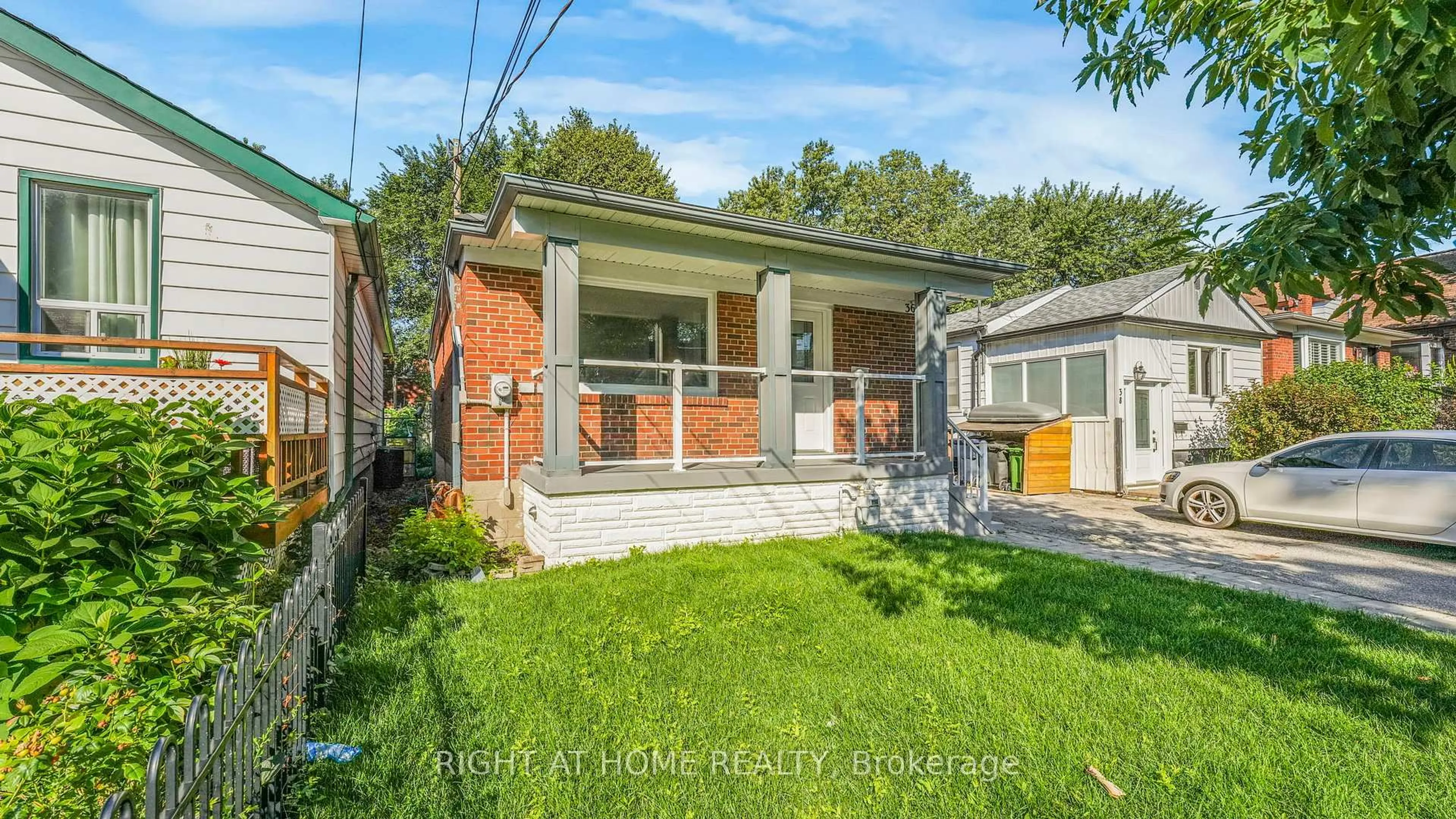 Home with brick exterior material, street for 36 Vanbrugh Ave, Toronto Ontario M1N 3S9