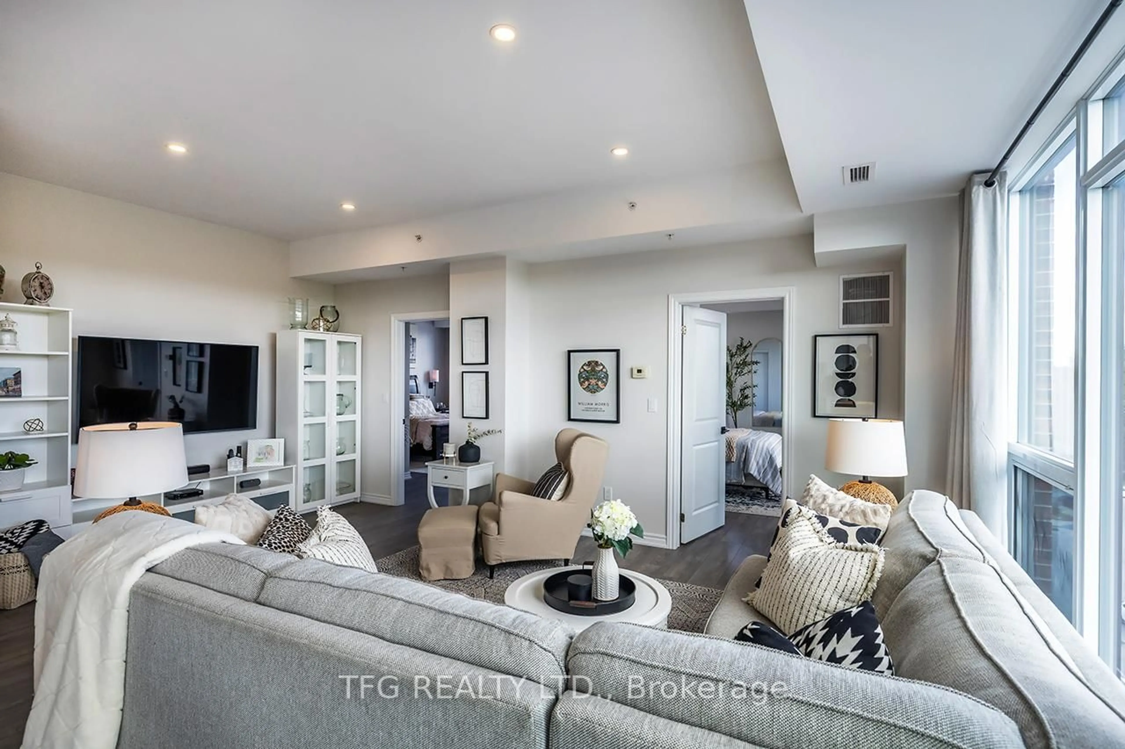 Living room with furniture, unknown for 109 King Street East St #504, Clarington Ontario L1B 0V5