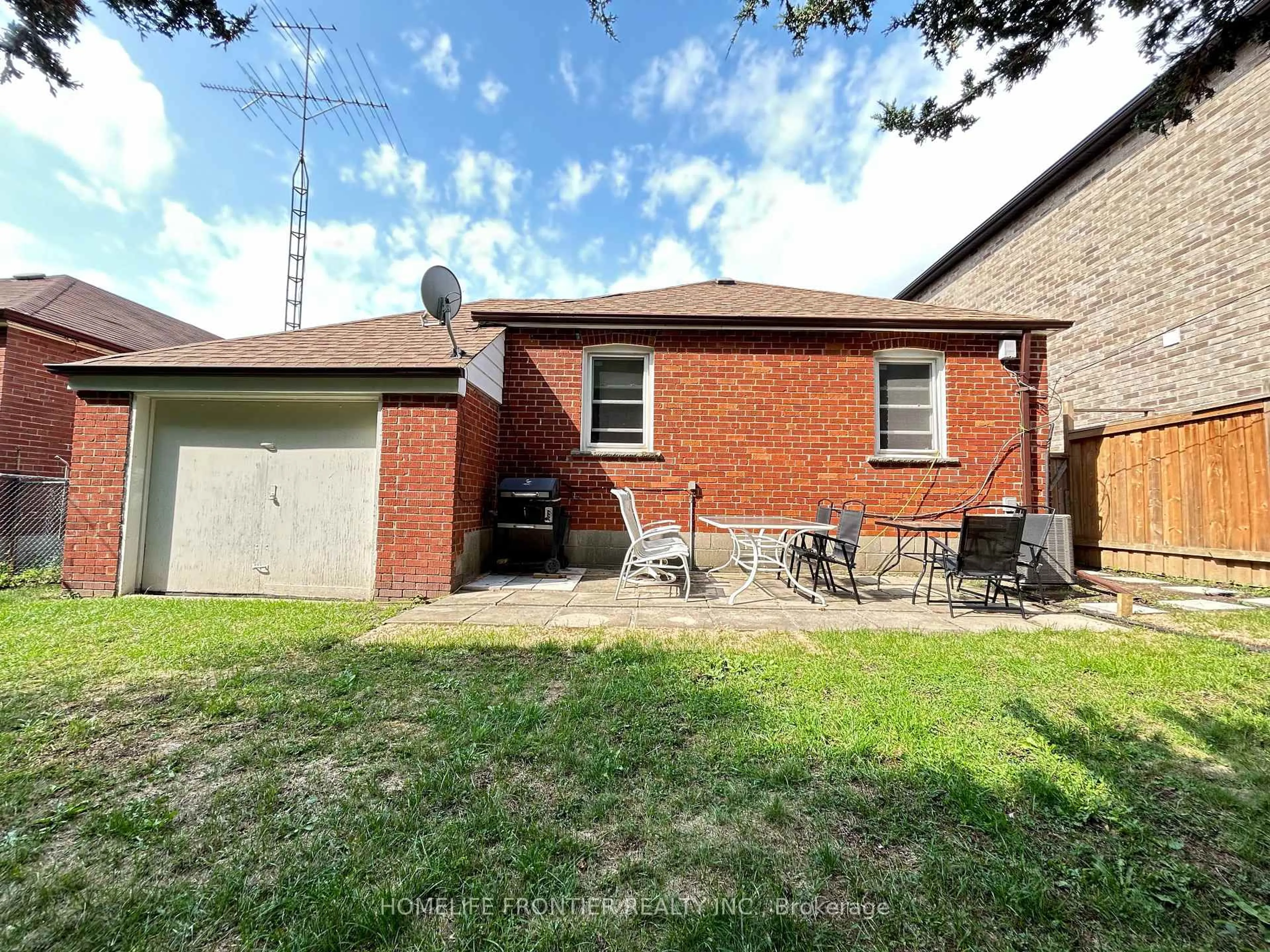 Home with brick exterior material, street for 27 Rensburg Dr, Toronto Ontario M1K 3A2