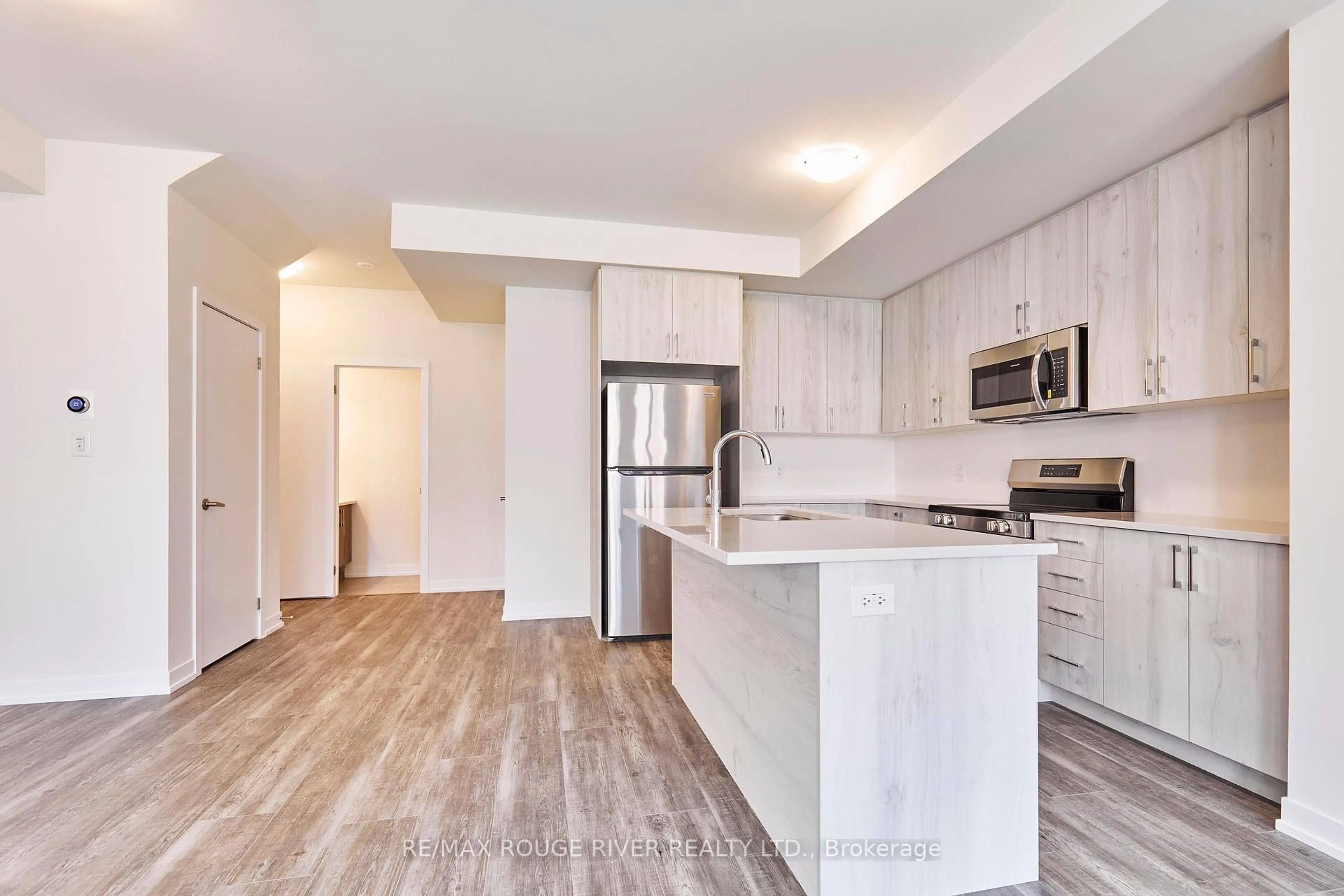 Open concept kitchen, unknown for 106 Ziibi Way, Clarington Ontario L1B 0W5