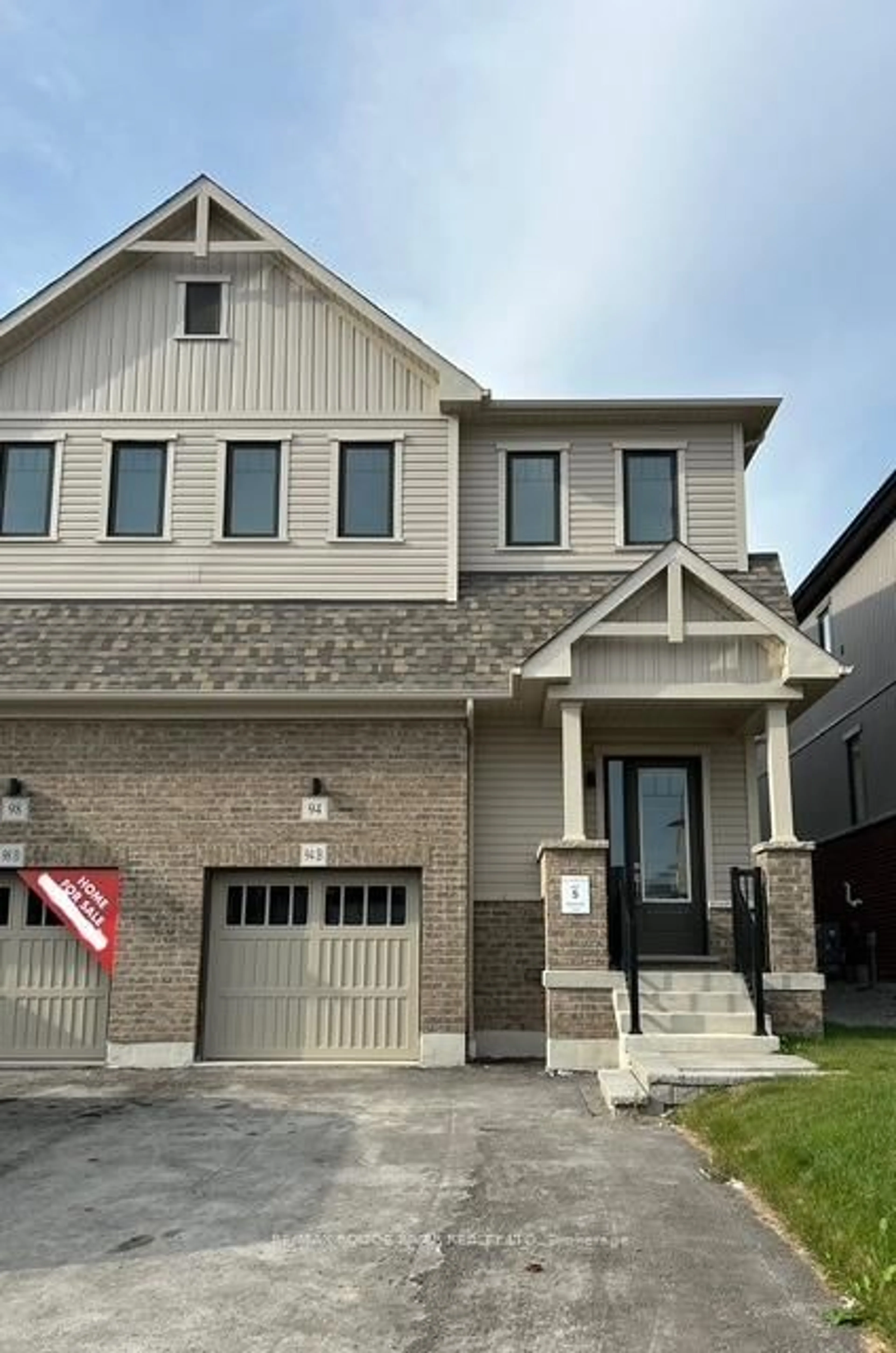 Home with brick exterior material, street for 94 Ziibi Way, Clarington Ontario L1B 0W5