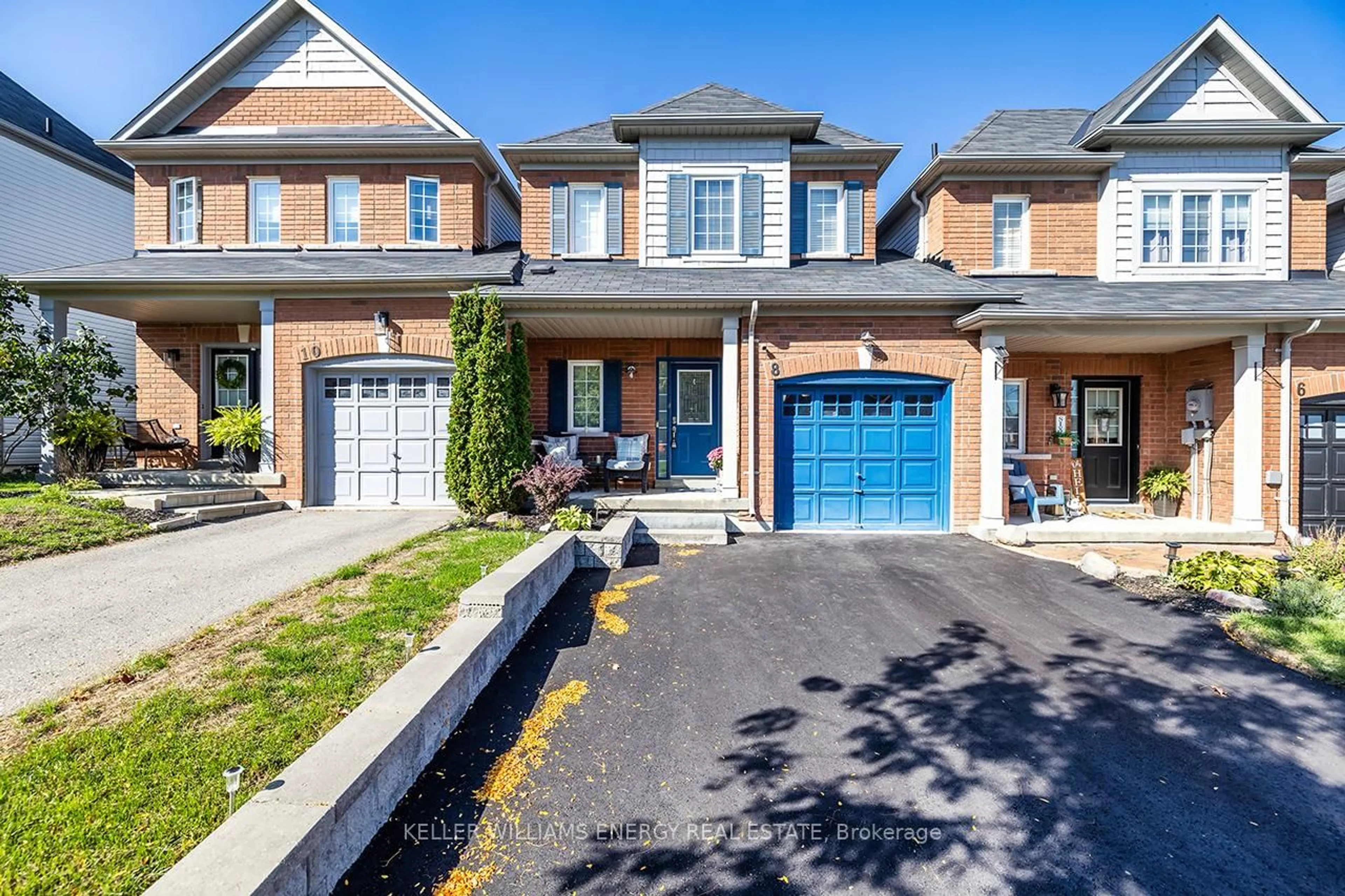 Home with brick exterior material, street for 8 Bagnell Cres, Clarington Ontario L1C 5P9