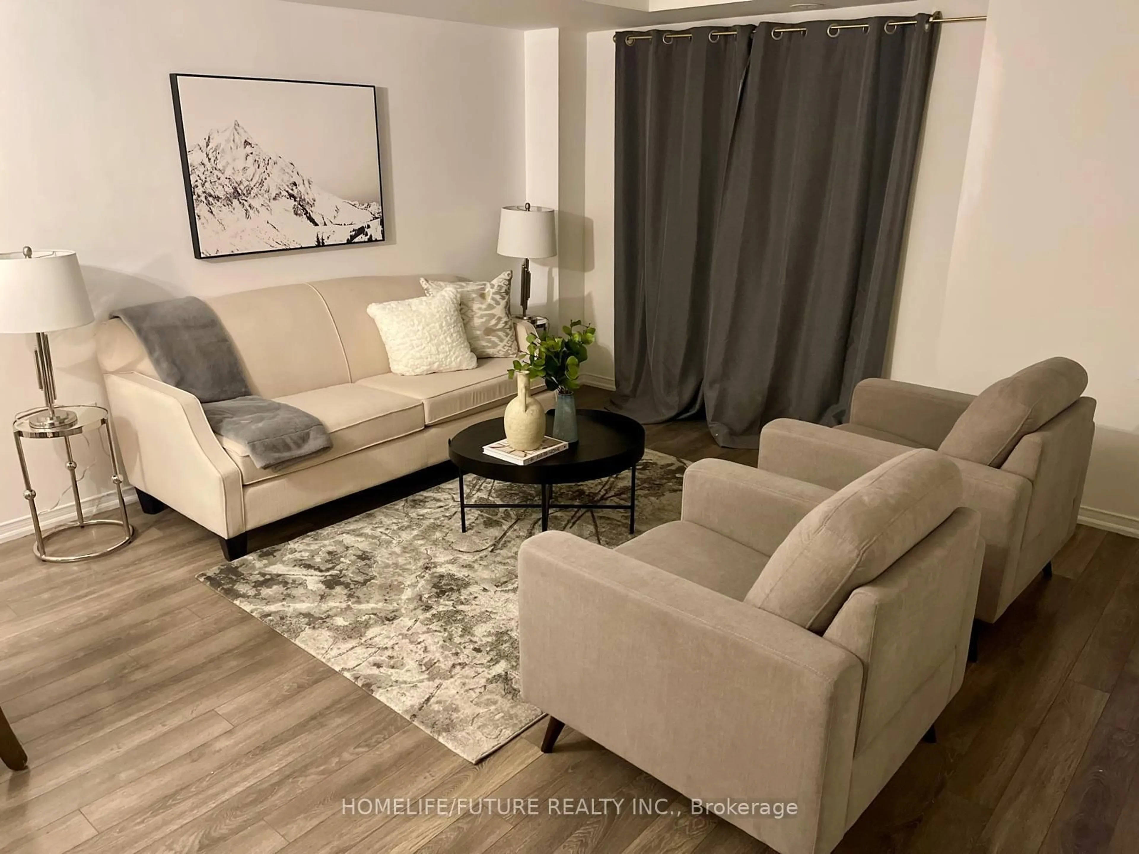Living room with furniture, unknown for 15 Filly Path #446, Oshawa Ontario L1L 0K8