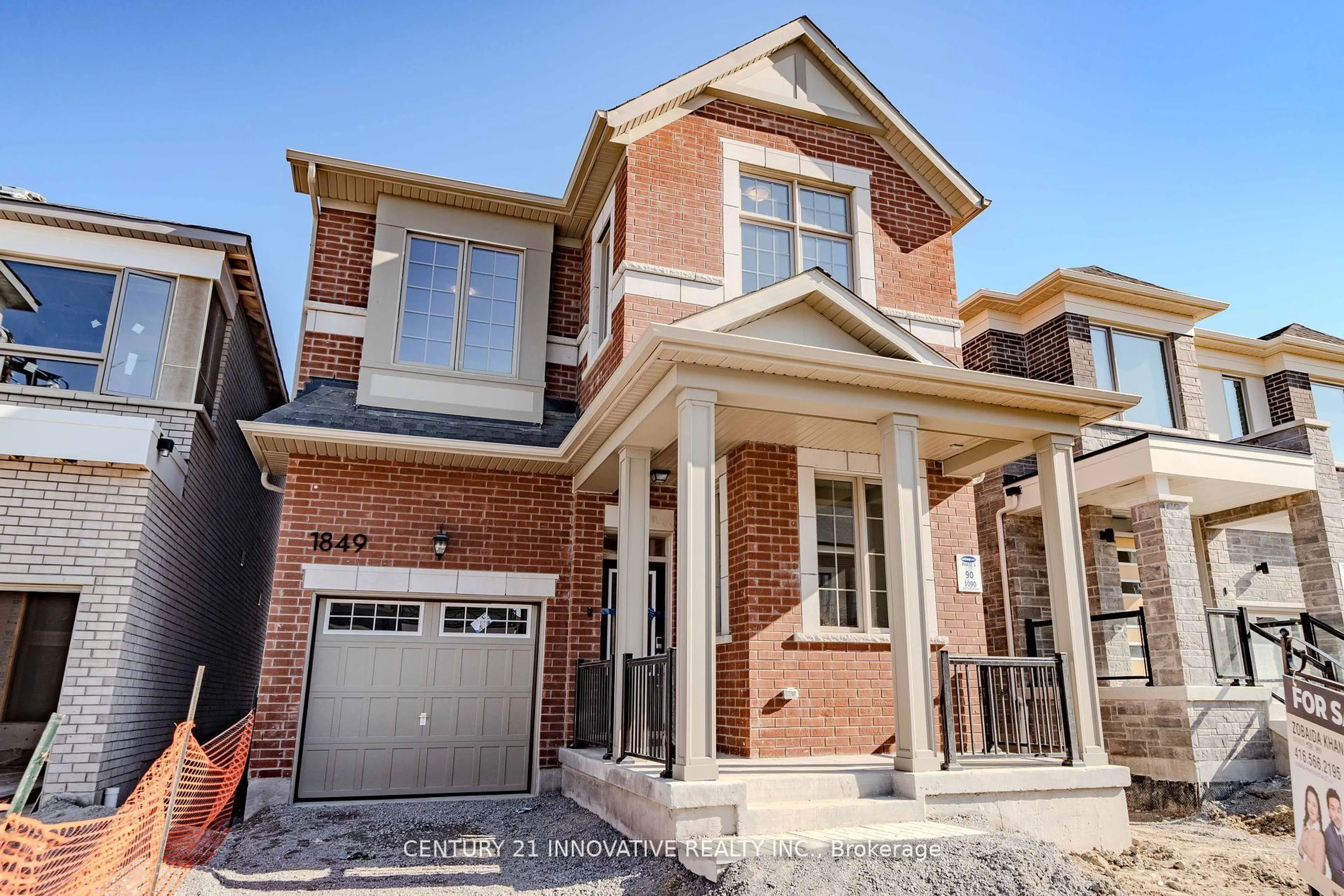 Home with brick exterior material, street for 1849 Passionfruit Grve, Pickering Ontario L1Y 0B5