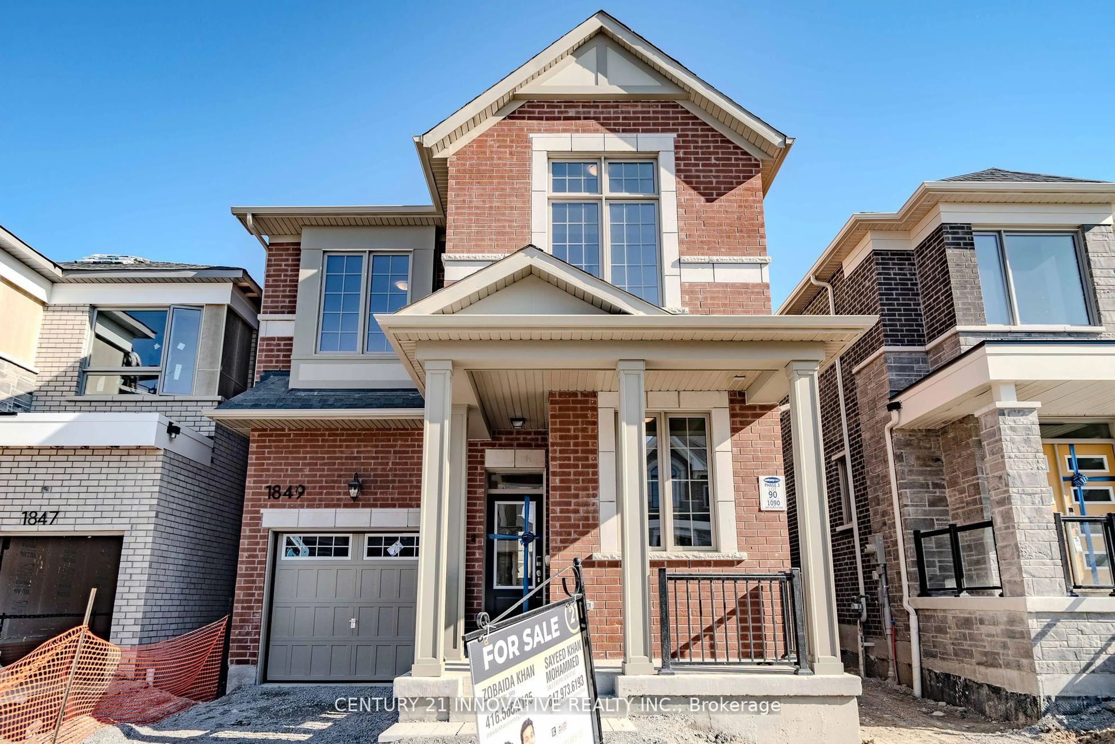 Home with brick exterior material, street for 1849 Passionfruit Grve, Pickering Ontario L1Y 0B5