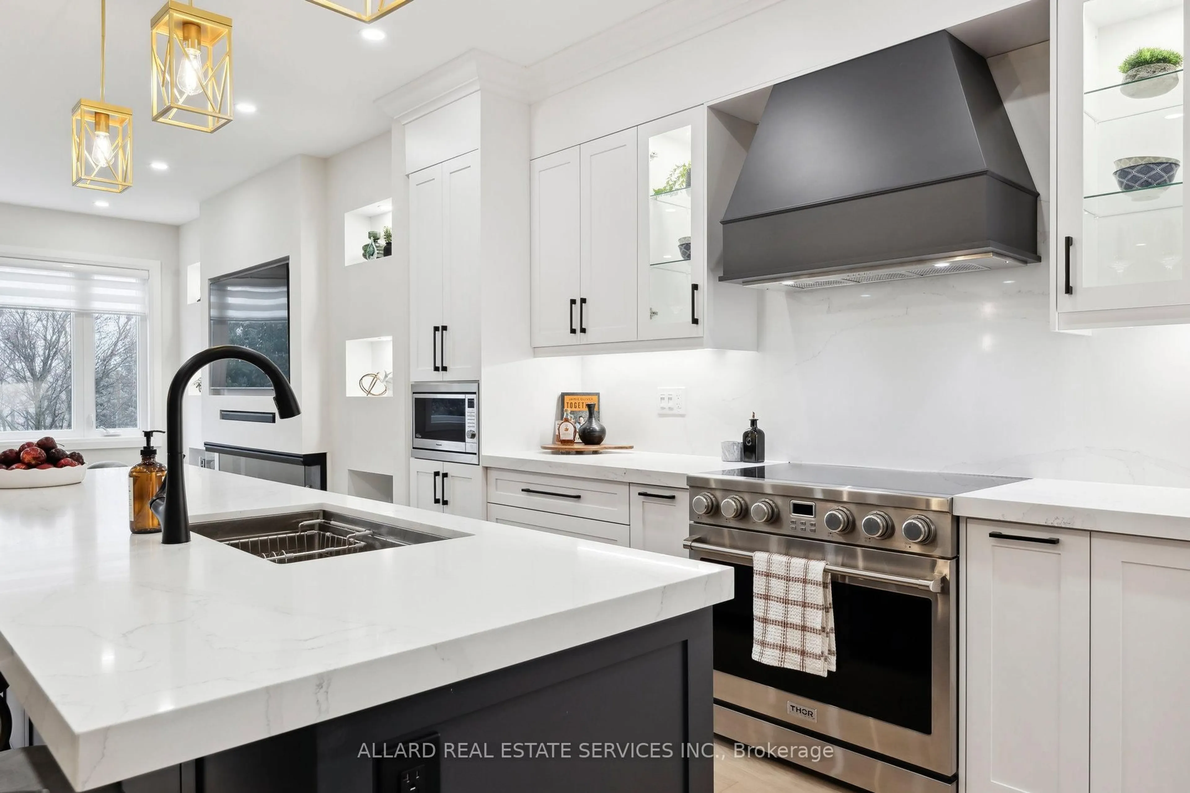 Contemporary kitchen, ceramic/tile floor for 1956 Valley Farm Rd, Pickering Ontario L1V 1X7