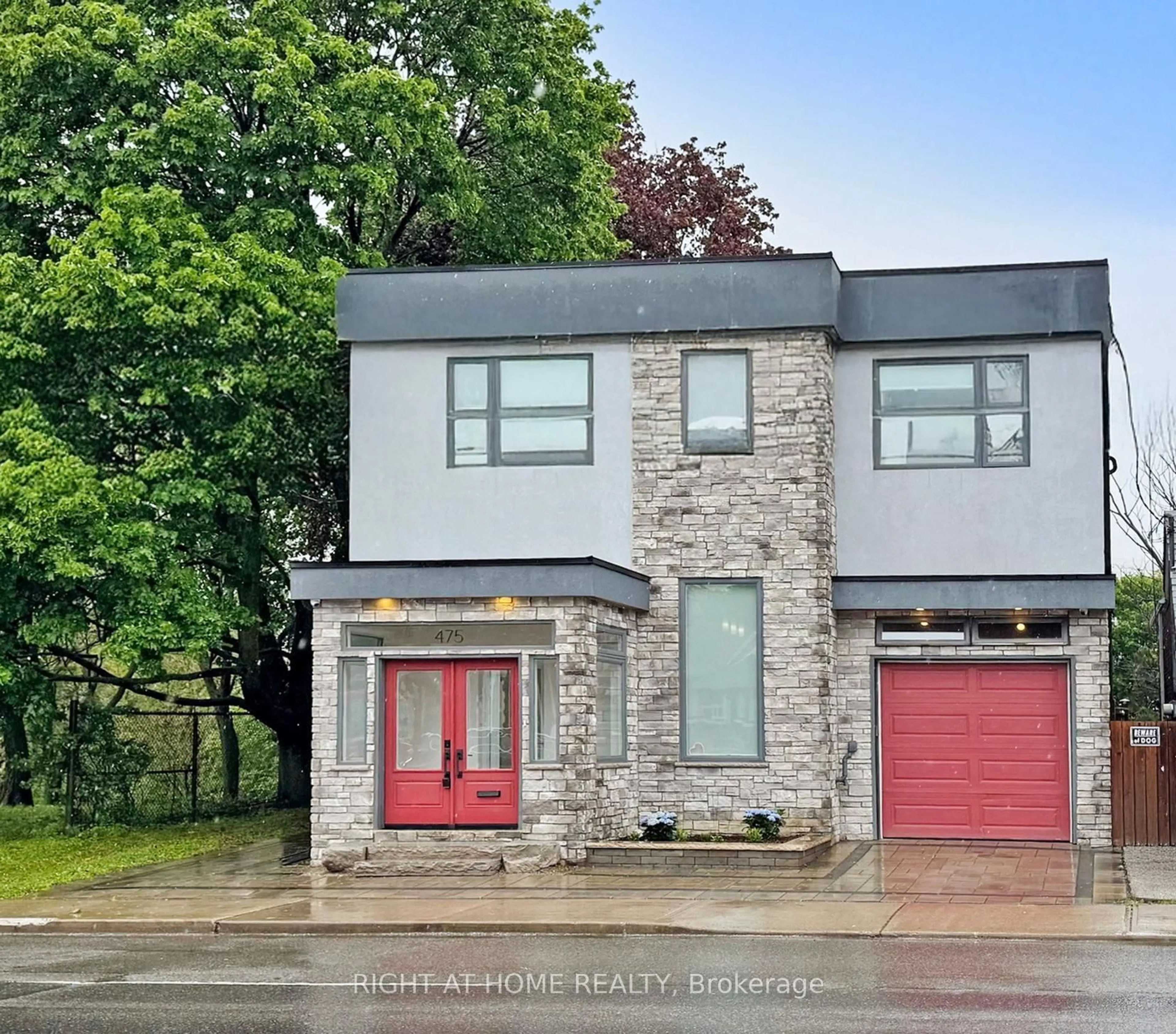 Home with brick exterior material, street for 475 Donlands Ave, Toronto Ontario M4J 3S4