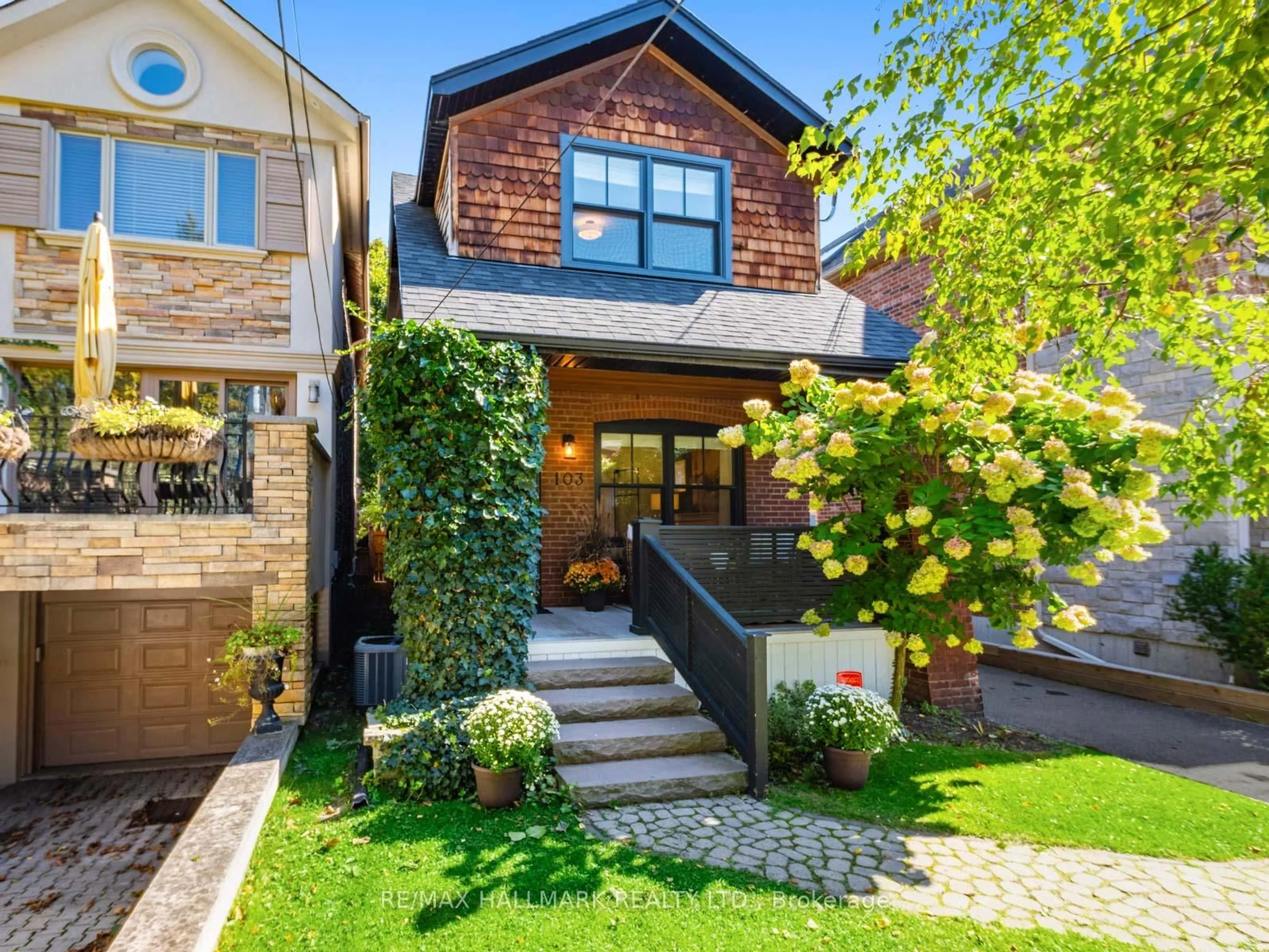 Home with brick exterior material, street for 103 Blantyre Ave, Toronto Ontario M1N 2R6