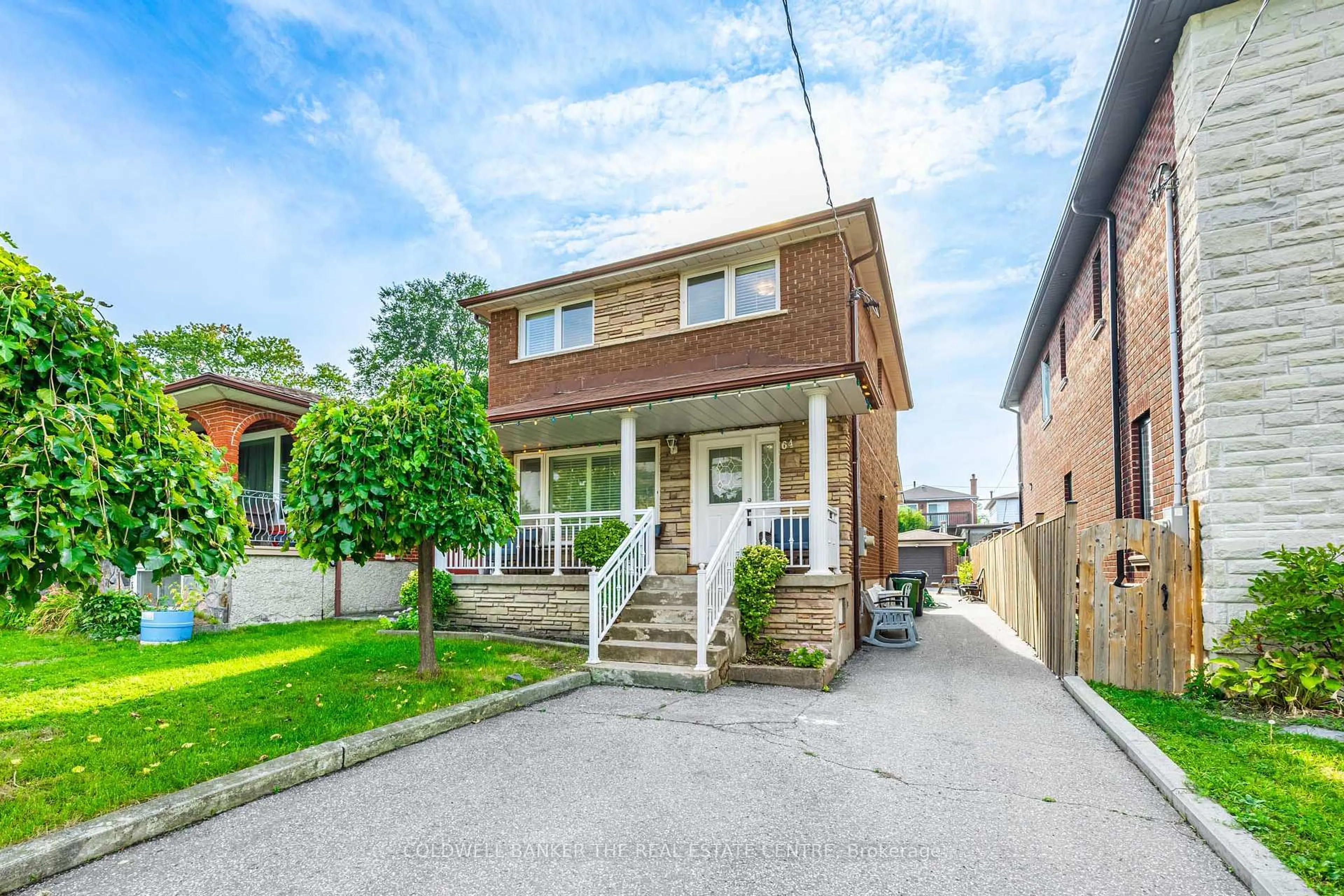 Home with brick exterior material, street for 64 Winter Ave, Toronto Ontario M1K 4M1