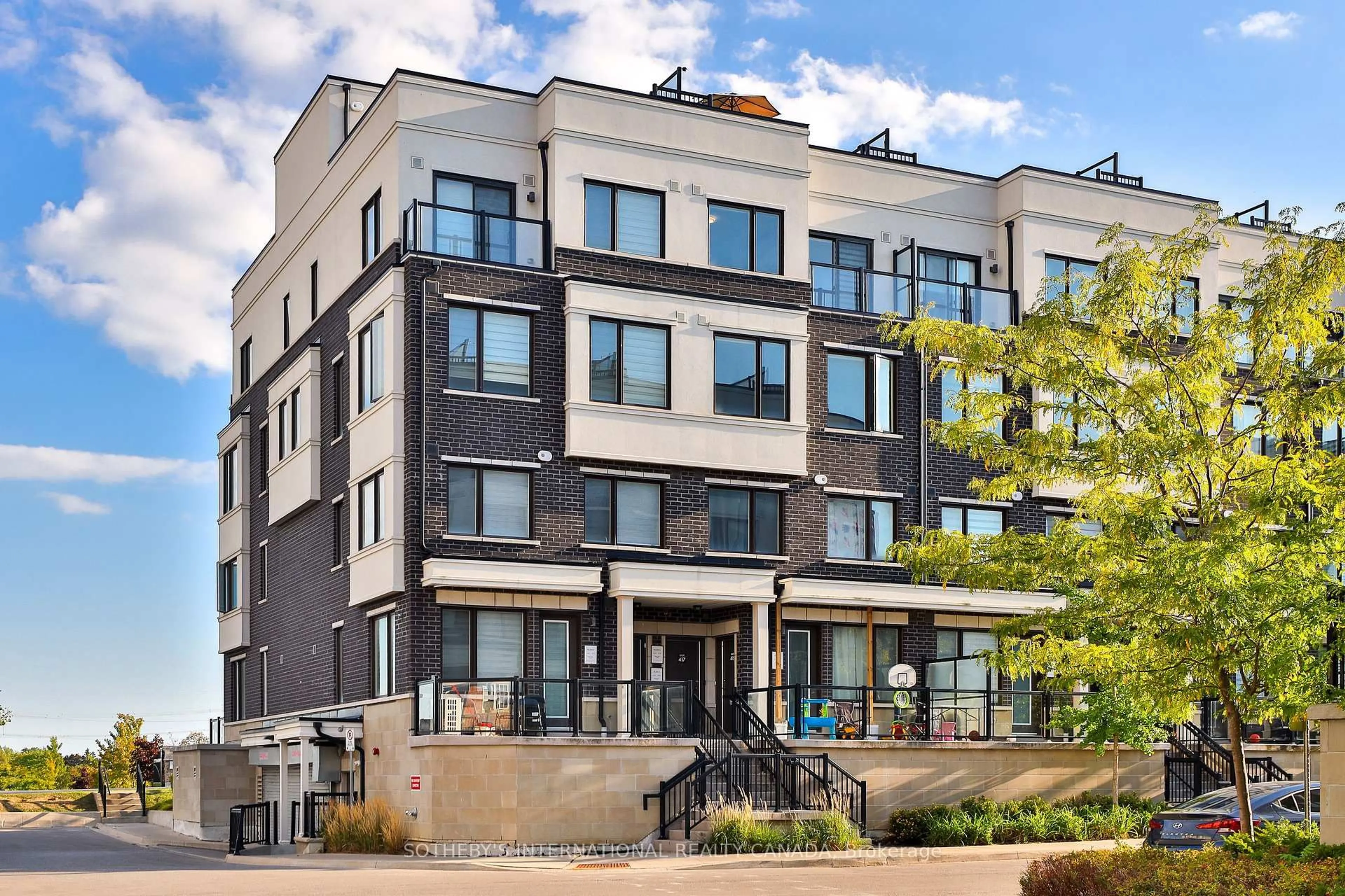 Home with brick exterior material, unknown for 1711 Pure Springs Blvd #417, Pickering Ontario L1X 0E3