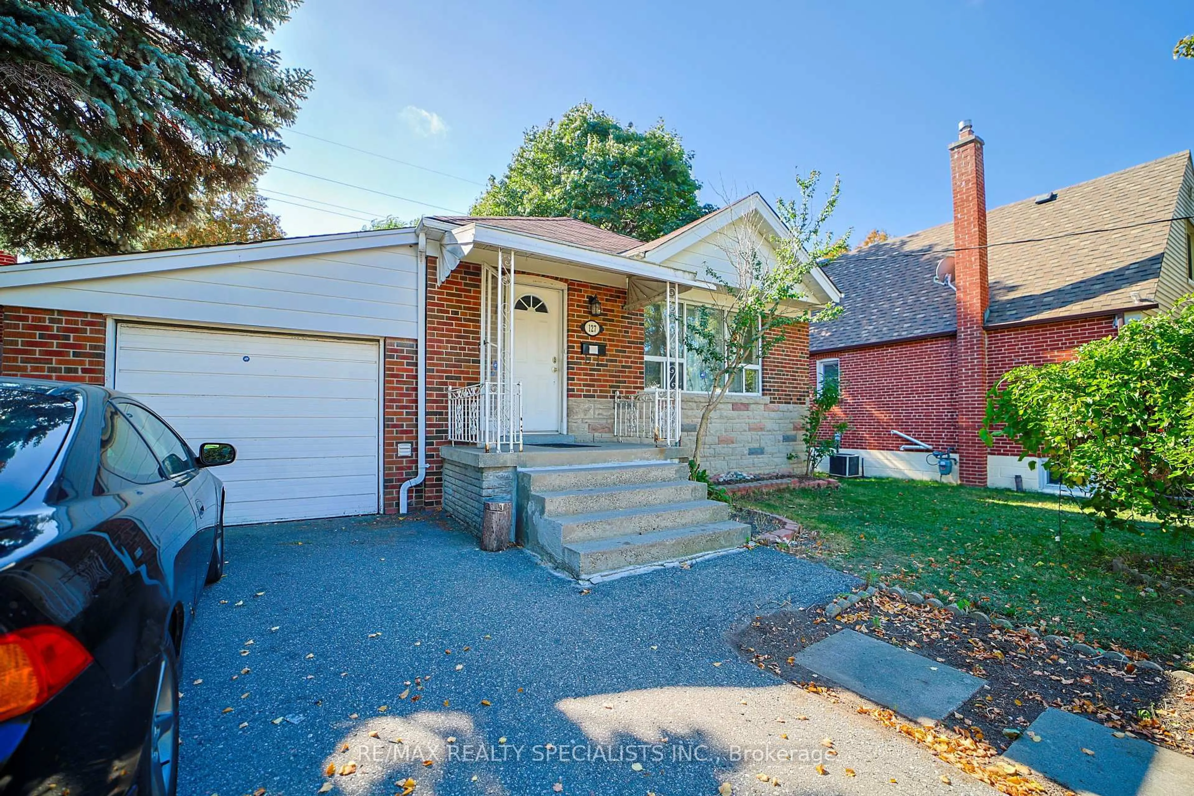 Home with brick exterior material, street for 127 Flora Dr, Toronto Ontario M1P 1A7