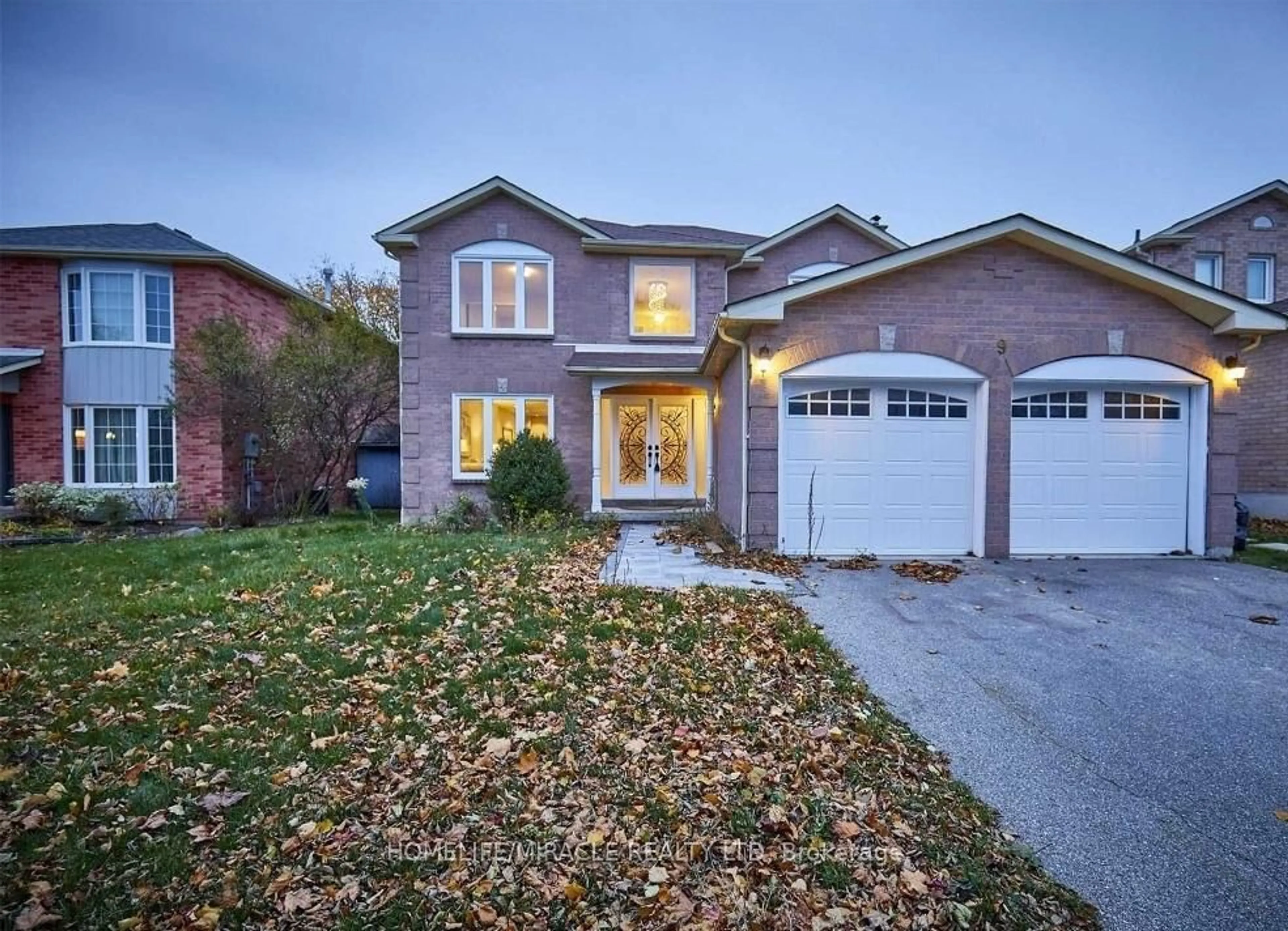 Home with brick exterior material, street for 9 Sykes St, Ajax Ontario L1T 3J4