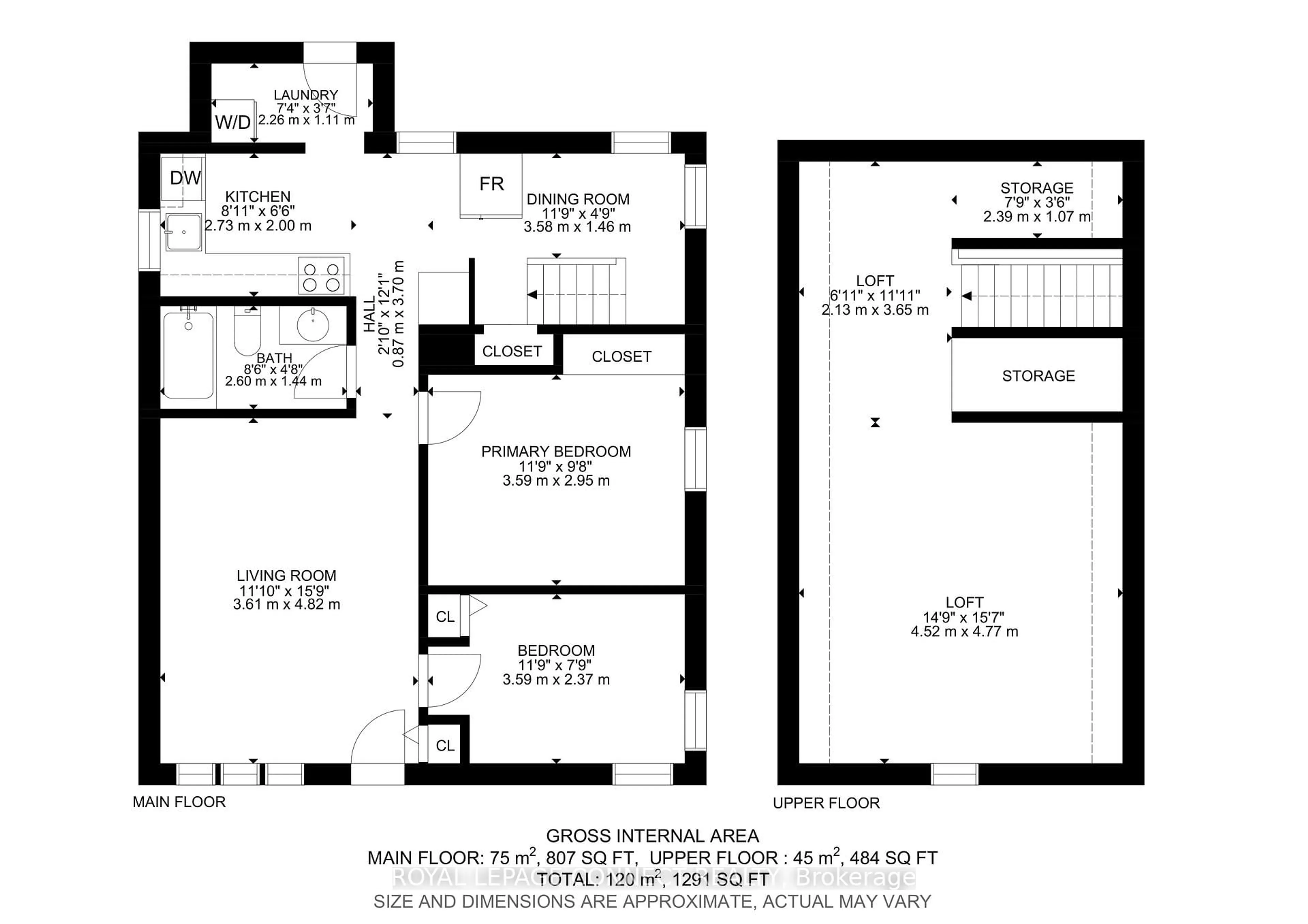 Floor plan for 36 Tudor Ave, Ajax Ontario L1S 2A3