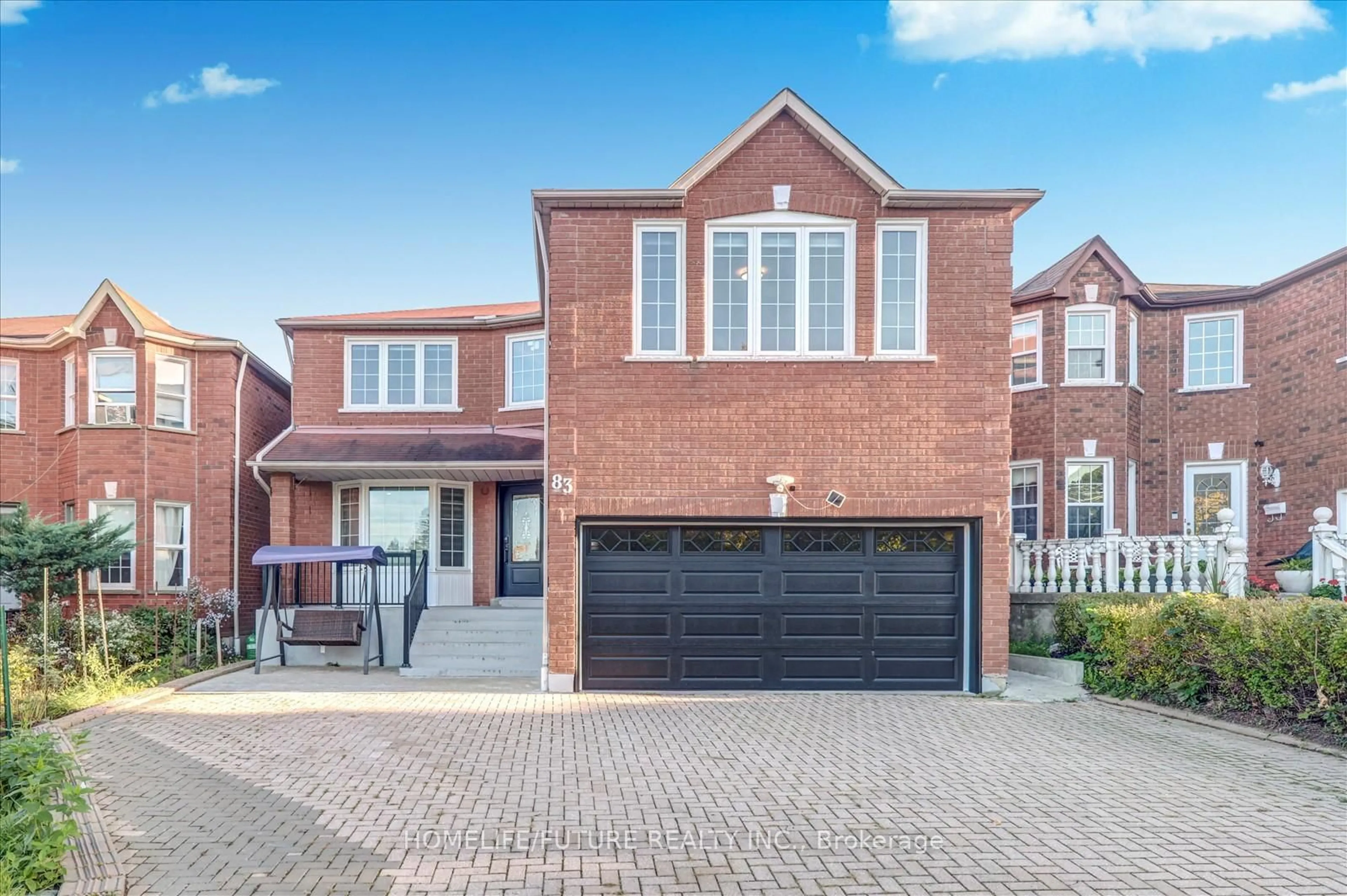 Home with brick exterior material, street for 83 Old Finch Ave, Toronto Ontario M1B 5G5
