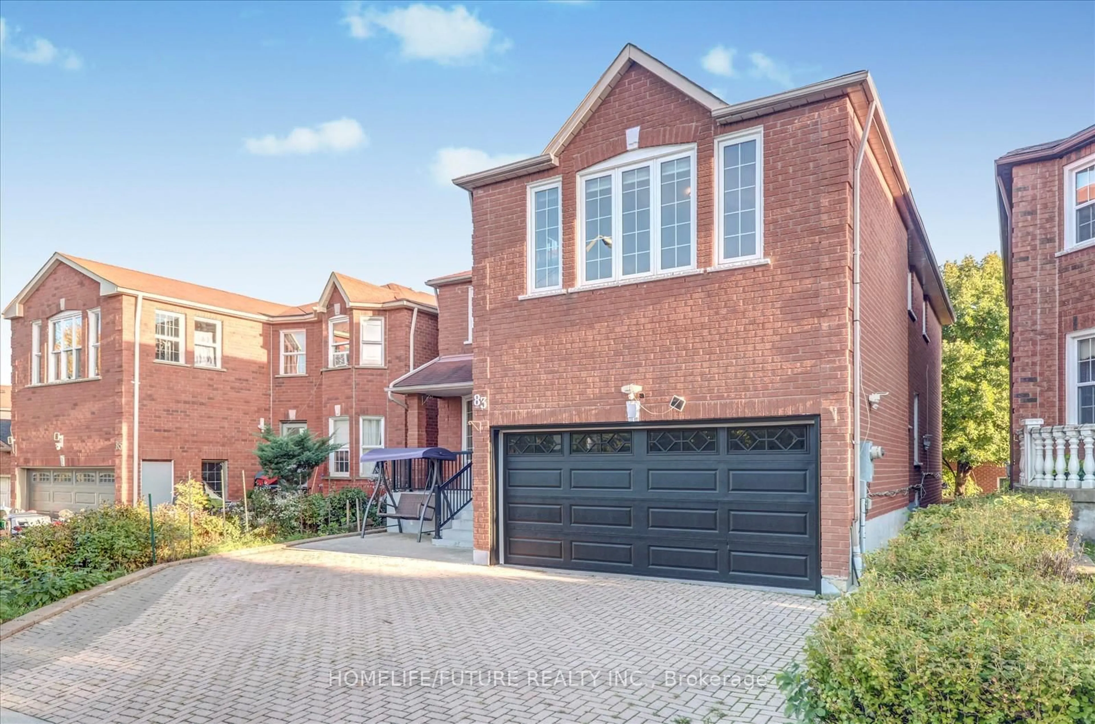 Home with brick exterior material, street for 83 Old Finch Ave, Toronto Ontario M1B 5G5
