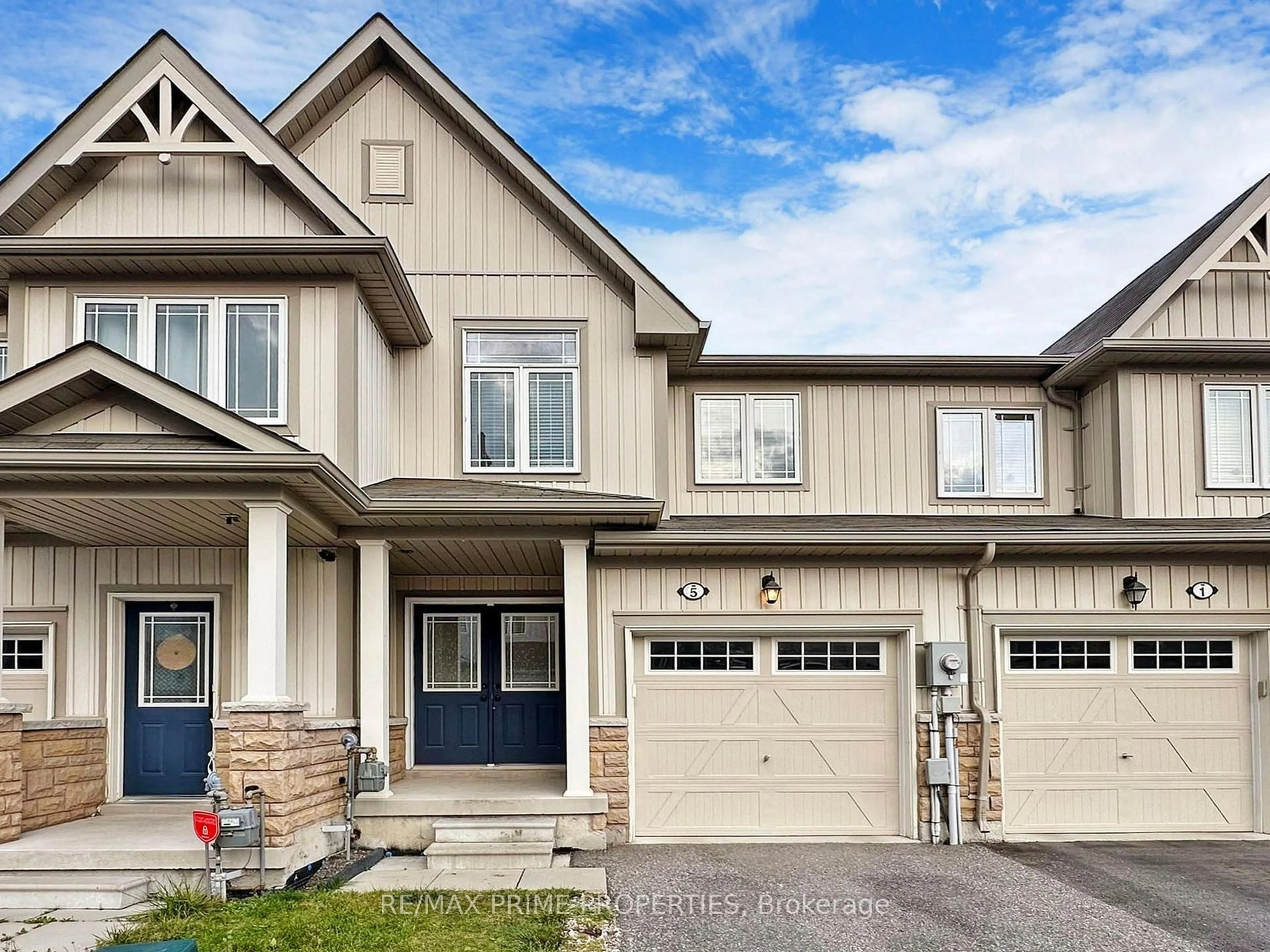 Home with vinyl exterior material, street for 5 Dykstra Lane, Clarington Ontario L1C 0K7