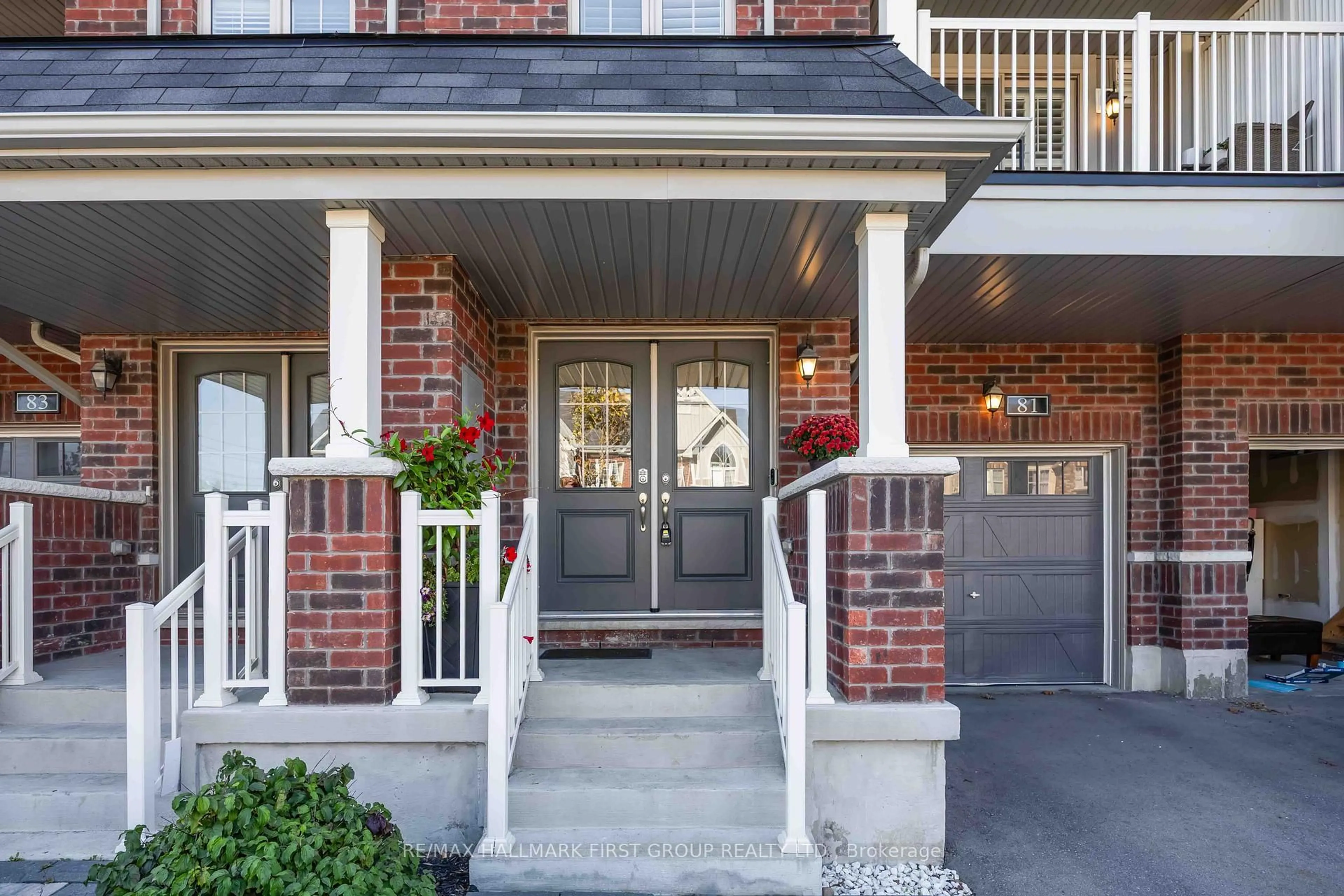 Home with brick exterior material, street for 81 Sutcliffe Dr, Whitby Ontario L1R 0R4
