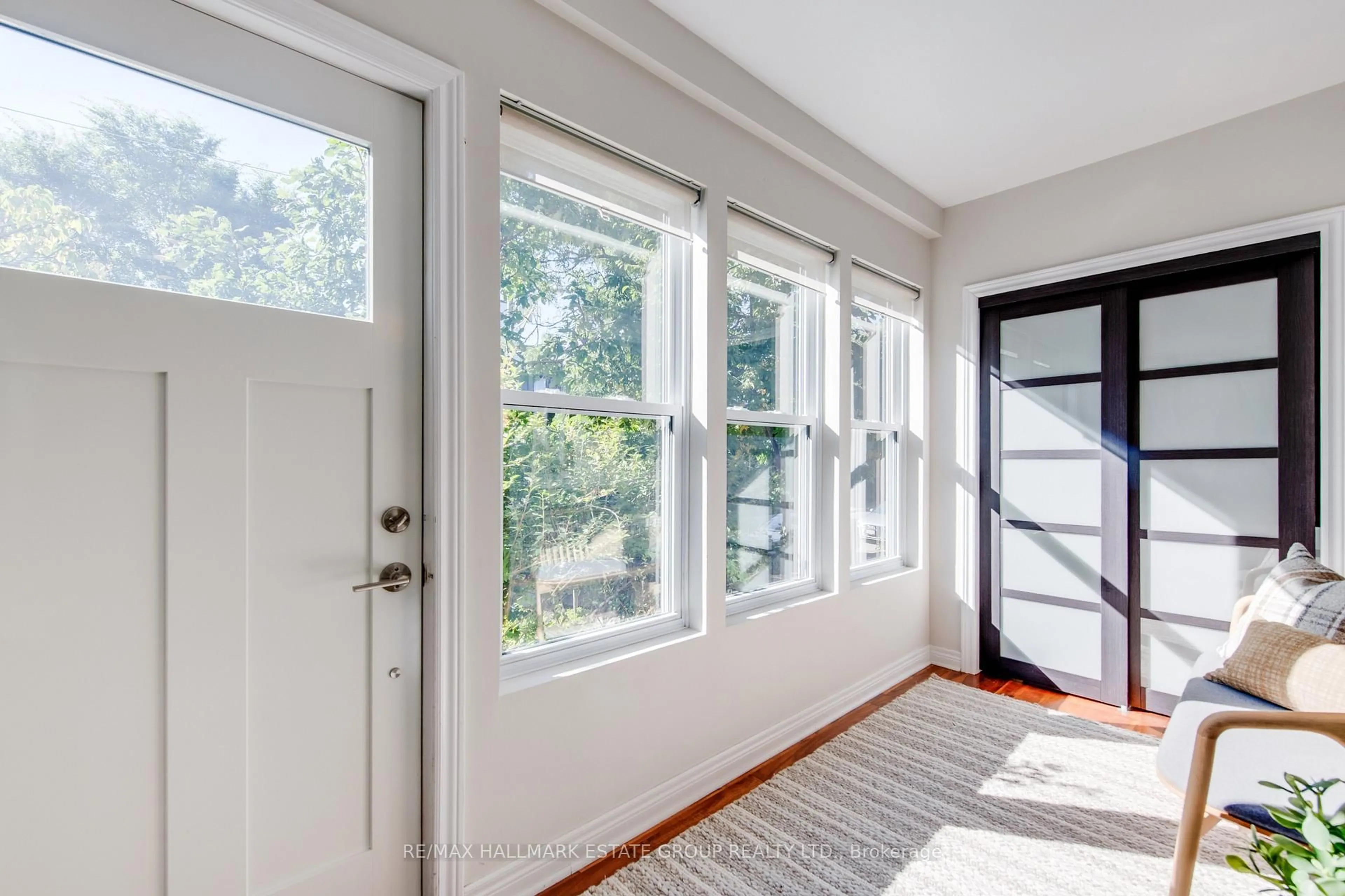 Indoor entryway for 23 Caroline Ave, Toronto Ontario M4M 2X6