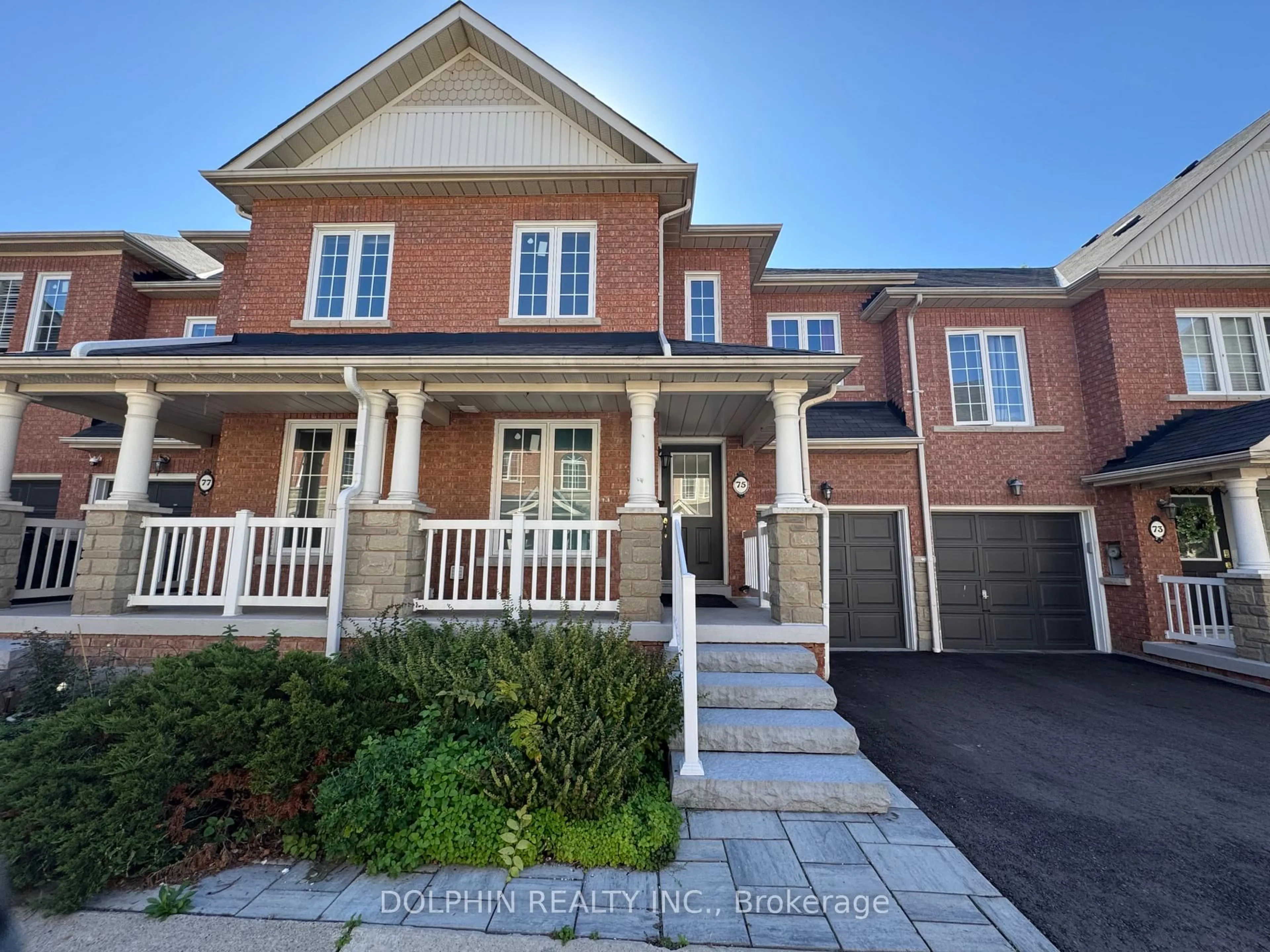 Home with brick exterior material, street for 75 Torr Lane, Ajax Ontario L1S 7N2